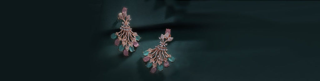 CZ Zircon AD Earring