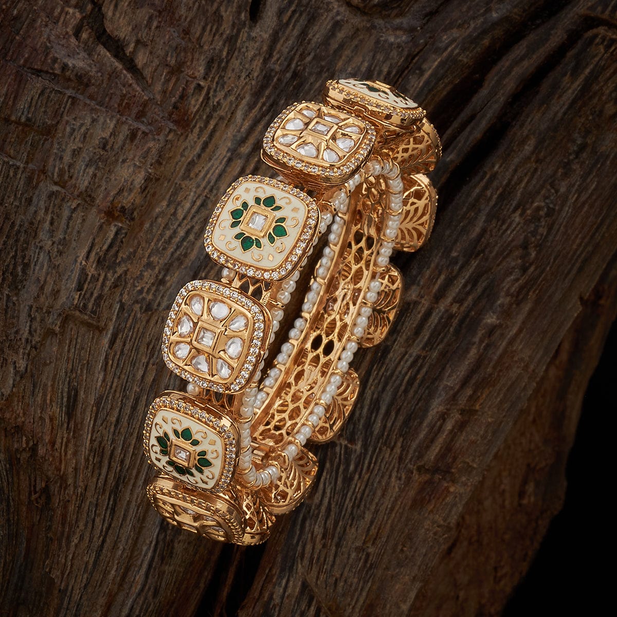 Kundan Bangle Kundan Bangle 164139