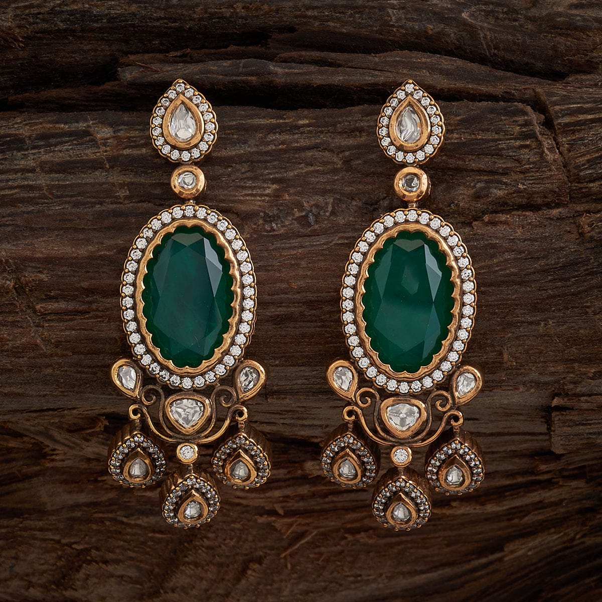 Kundan Earring Kundan Earring 158525