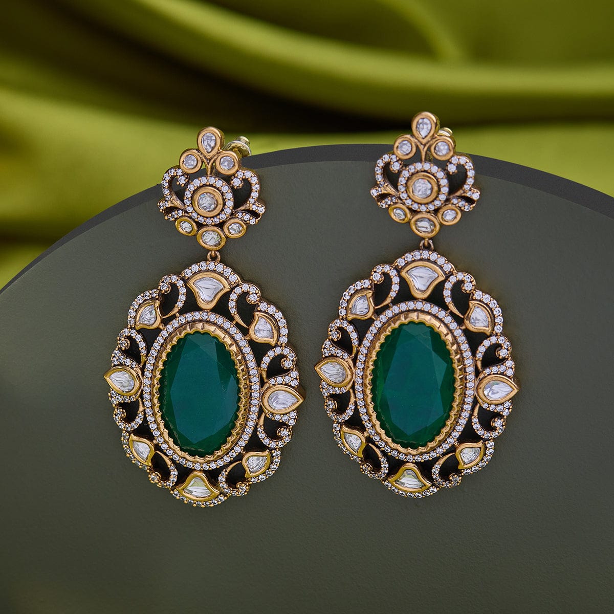 Kundan Earring Kundan Earring 164024