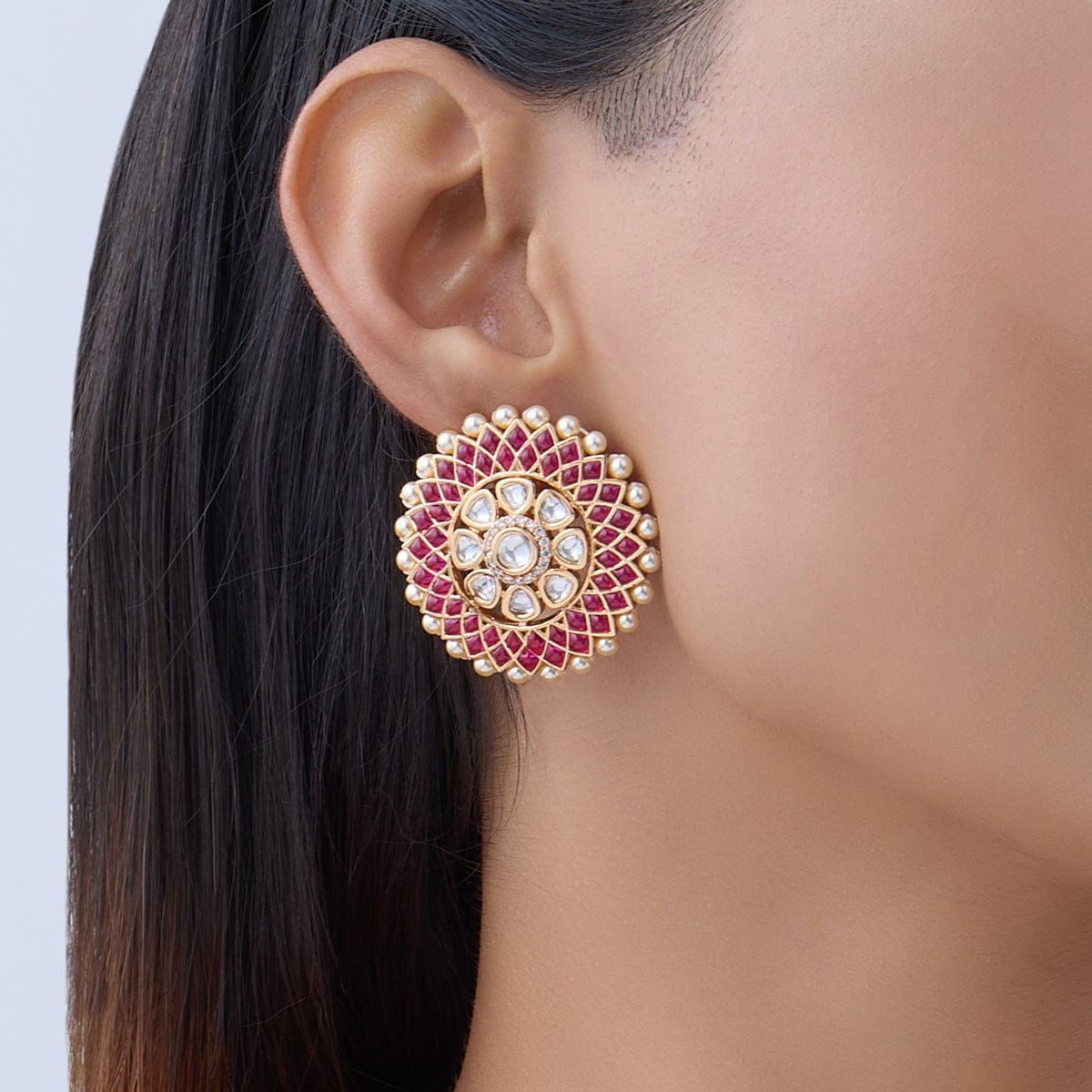 Kundan Earring Kundan Earring 167064