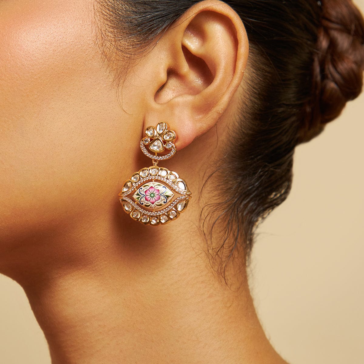 Kundan Earring Kundan Earring 169671