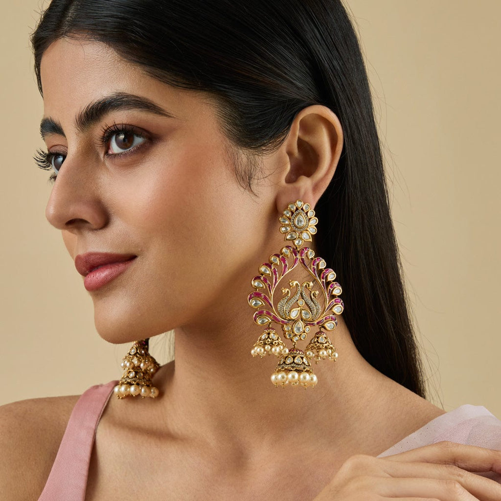 Kundan Earring Kundan Earring 180237