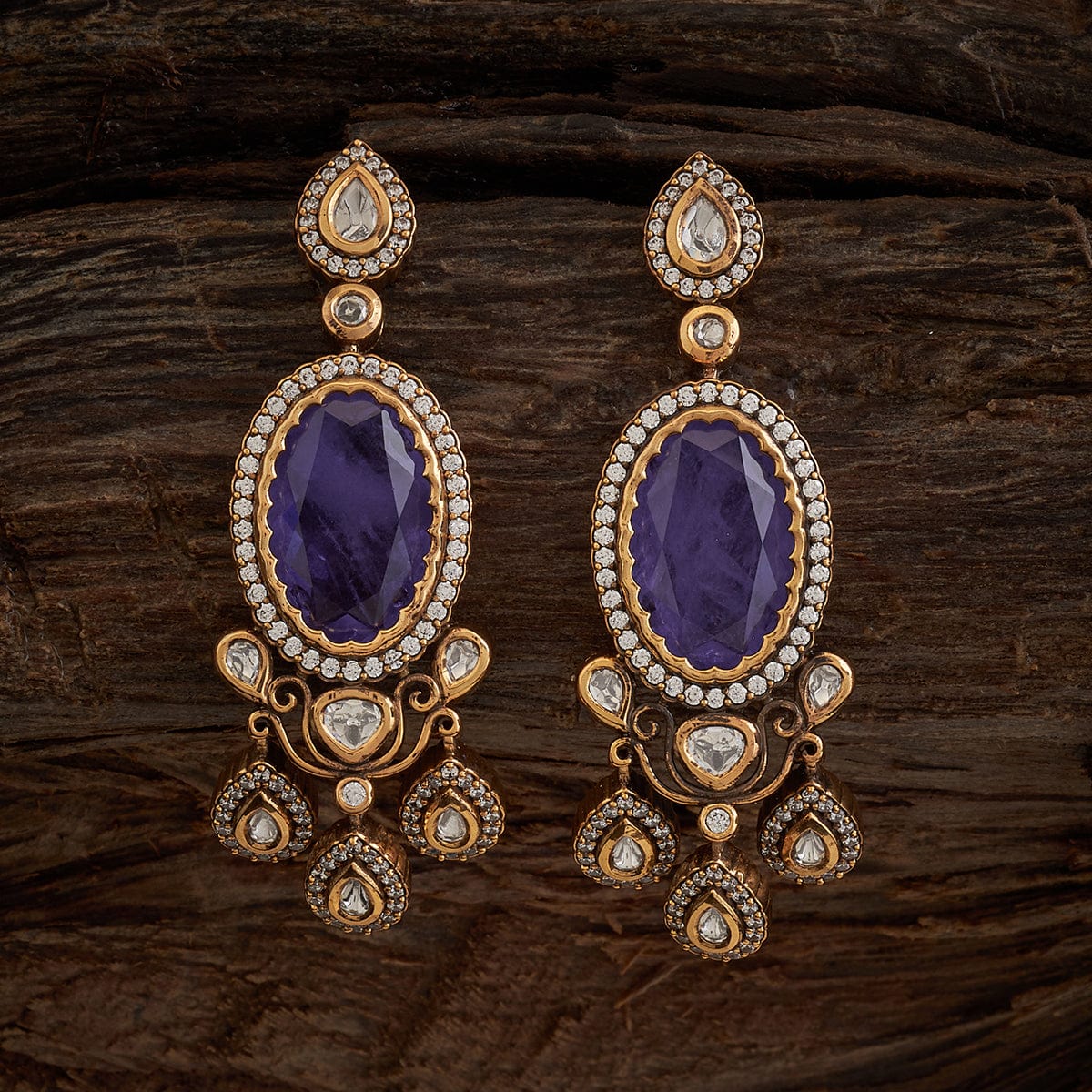 Kundan Earring Kundan Earring 158525