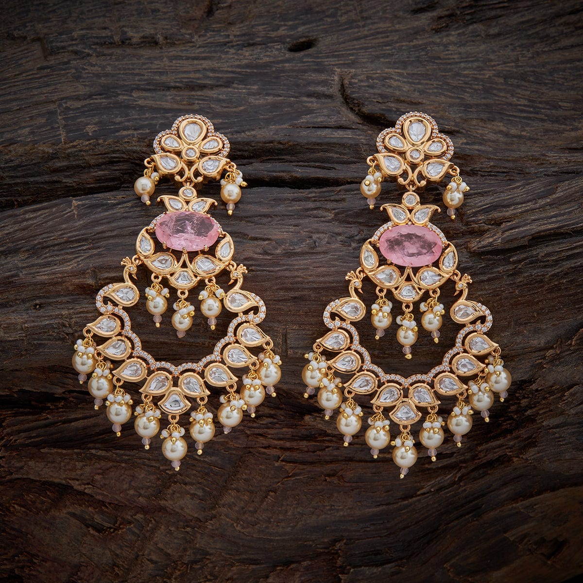 New 2023 Korea Opal Flower Design Long Tassel Earrings for Women Elegant  Gold Colors Temperament Women's Earrings Trendy Jewelry