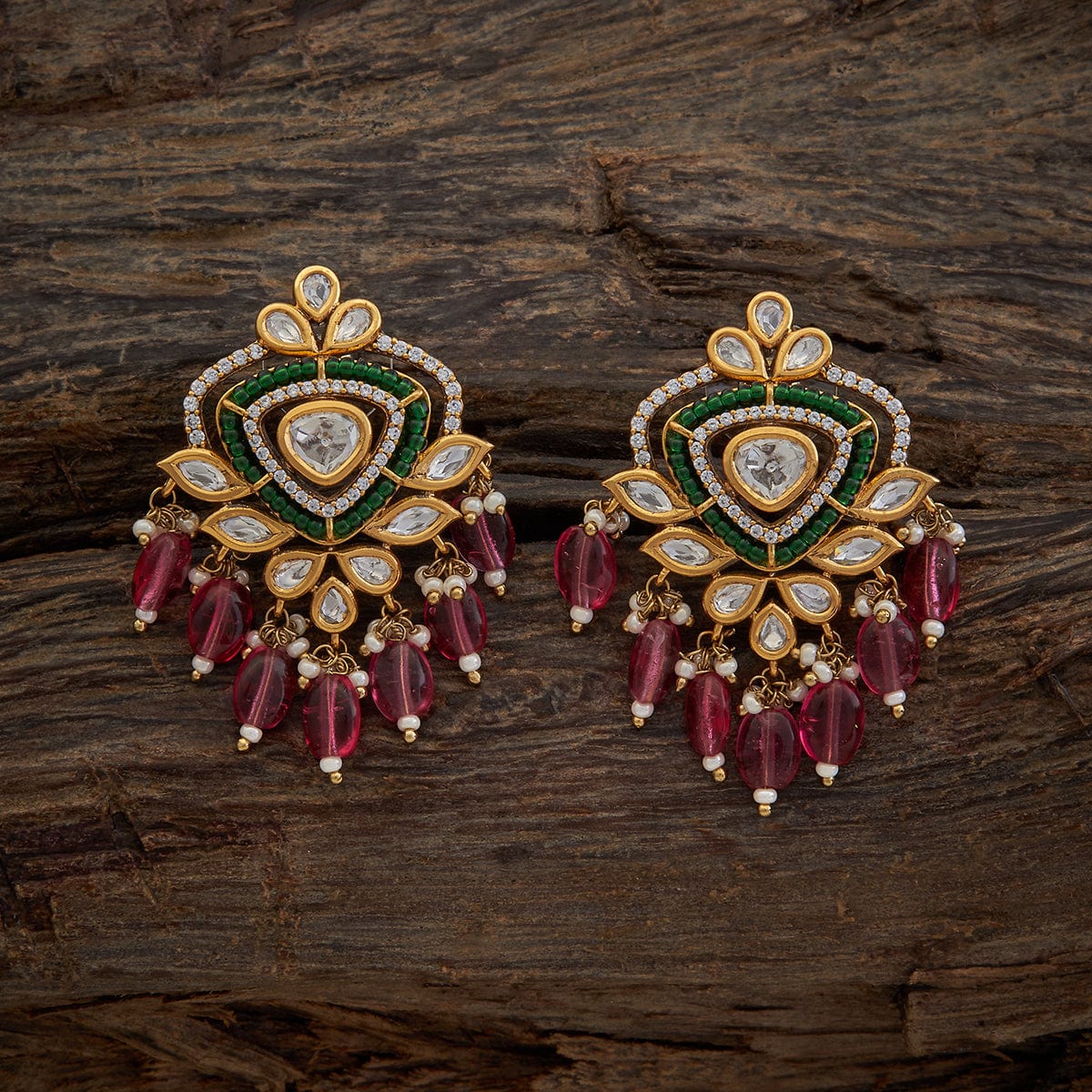 Kundan Earring Kundan Earring 164019