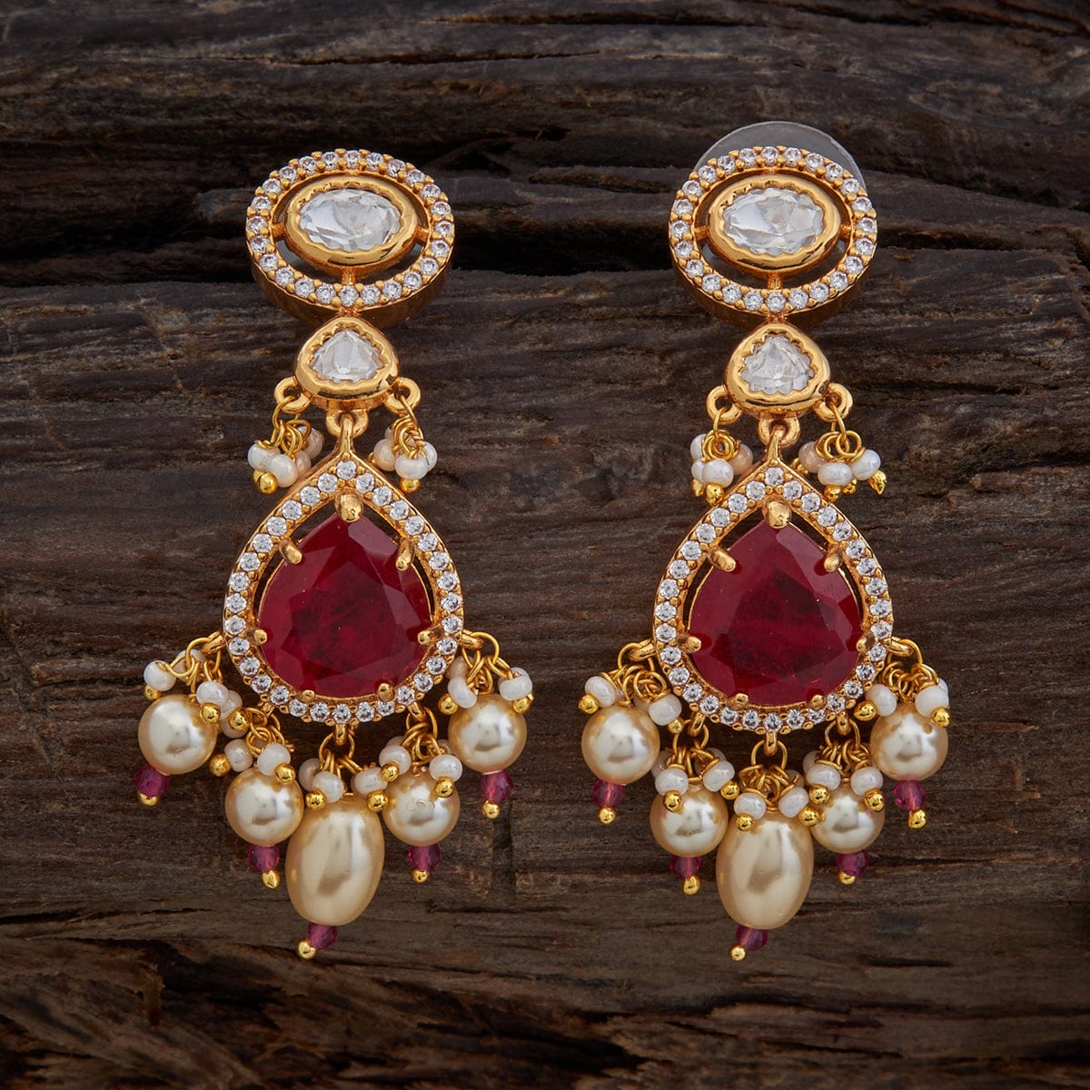 Kundan Earring 154302