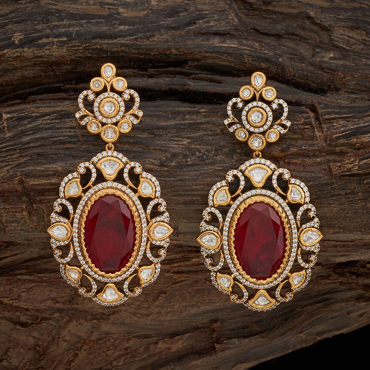 Kundan Earring Kundan Earring 164024