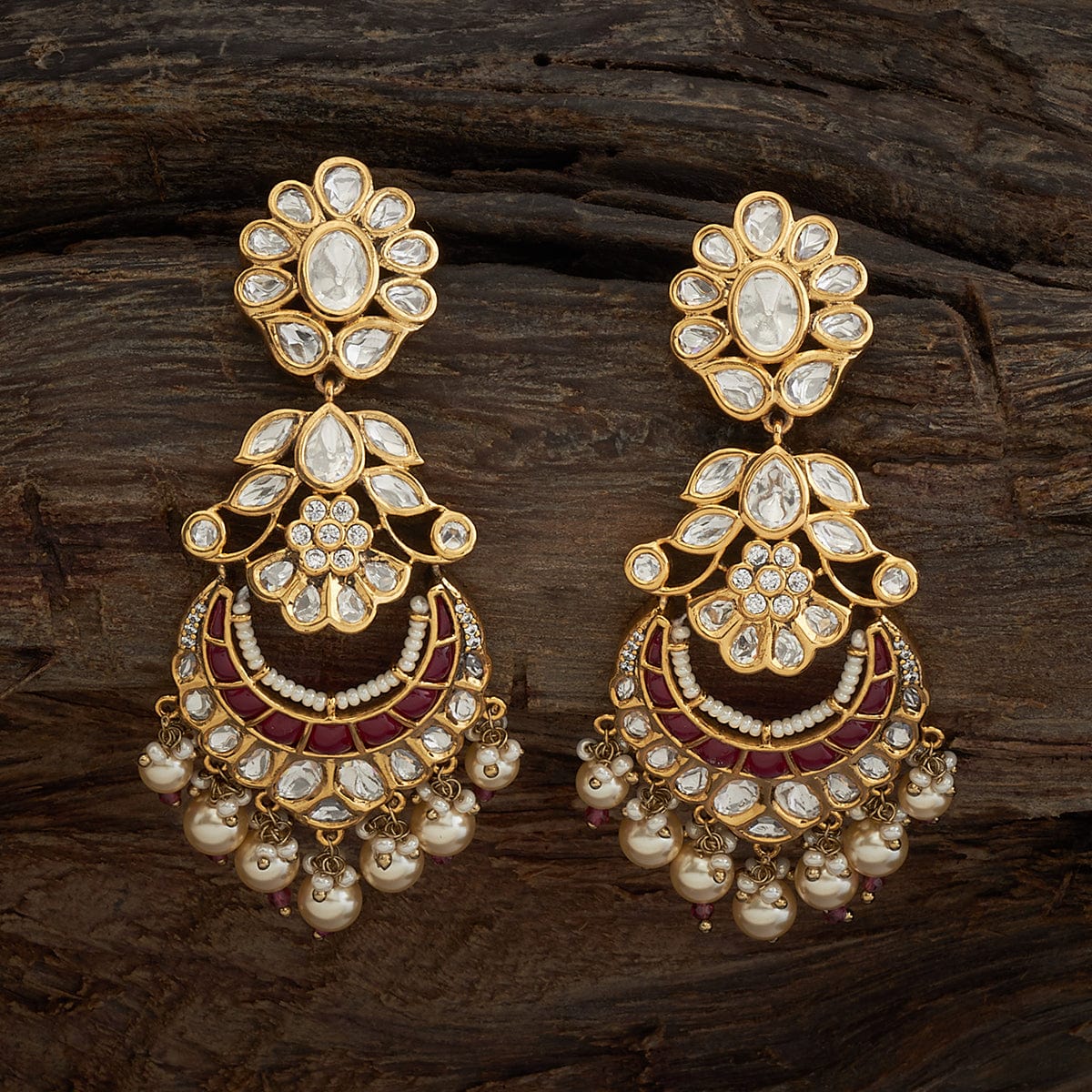 Kundan Earring Kundan Earring 164026