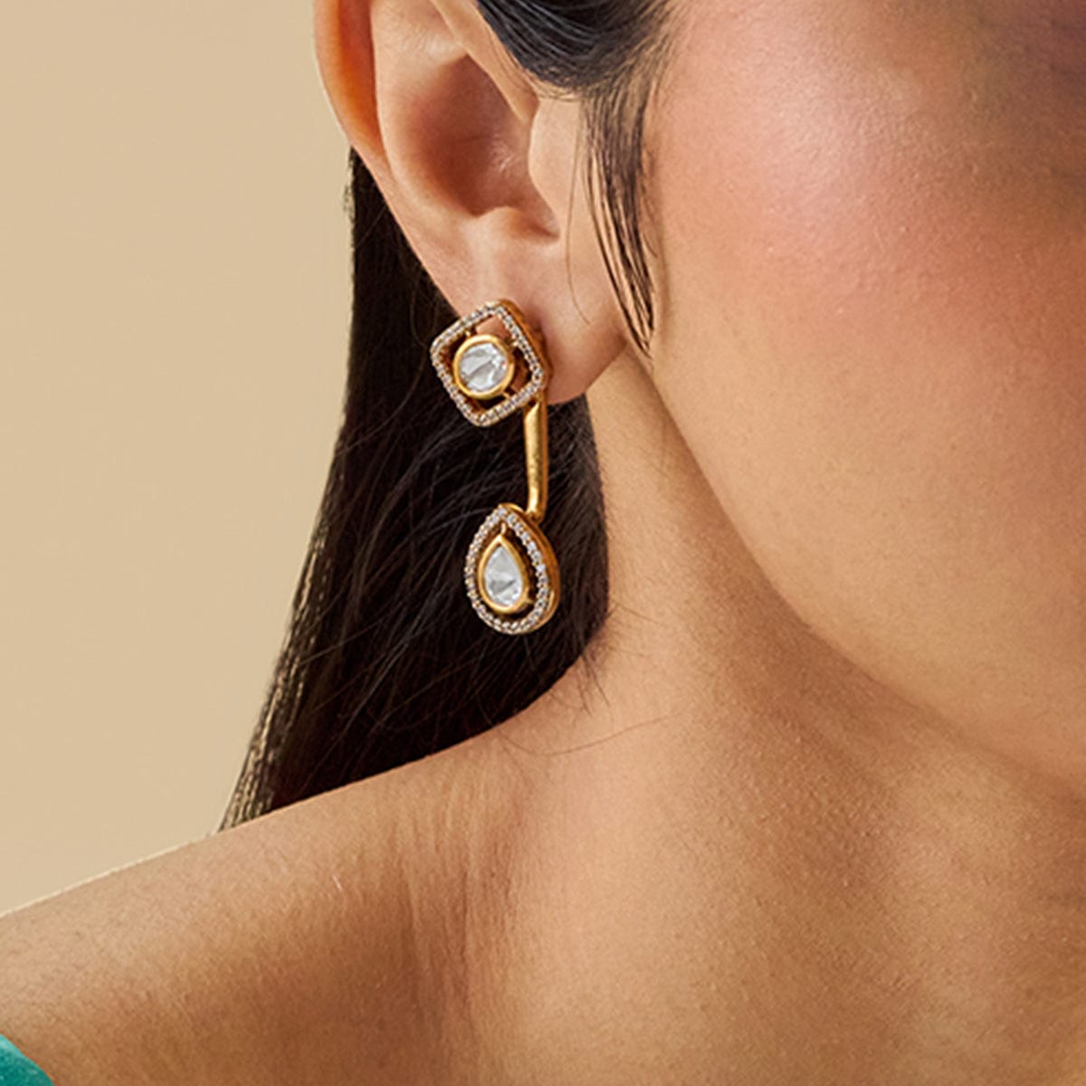 Kundan Earring Kundan Earring 174026