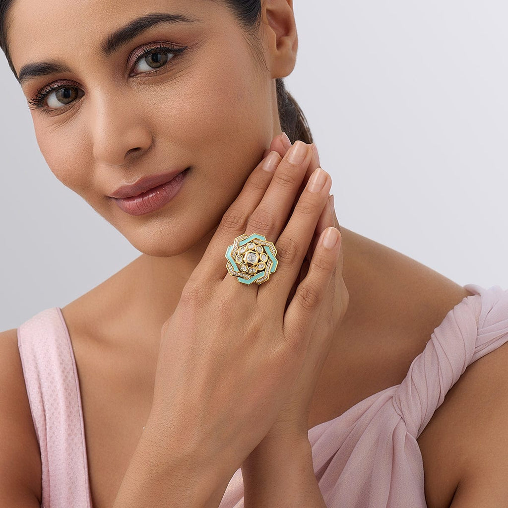 Kundan Finger Ring Kundan Finger Ring 158545