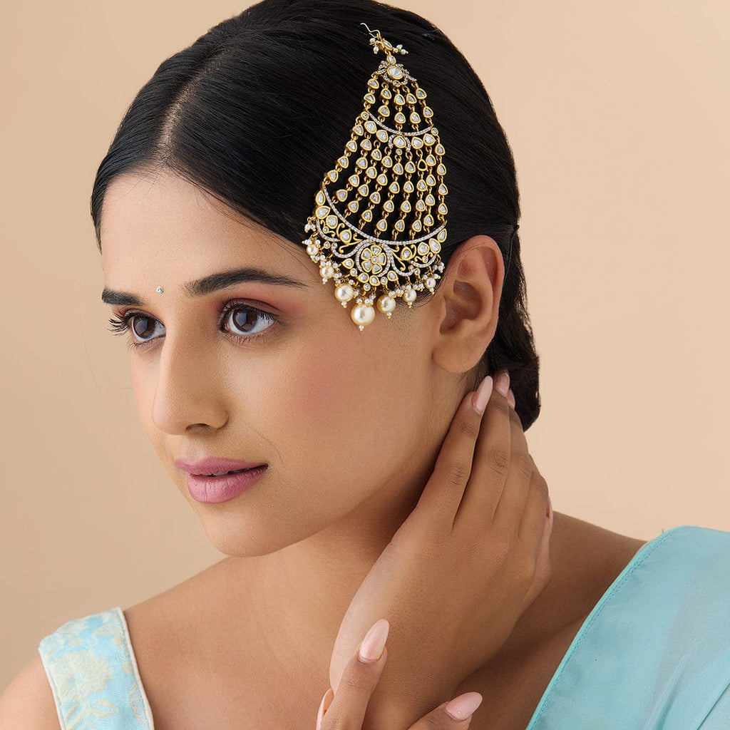 Kundan Hair Brooch Kundan Hair Brooch 176794