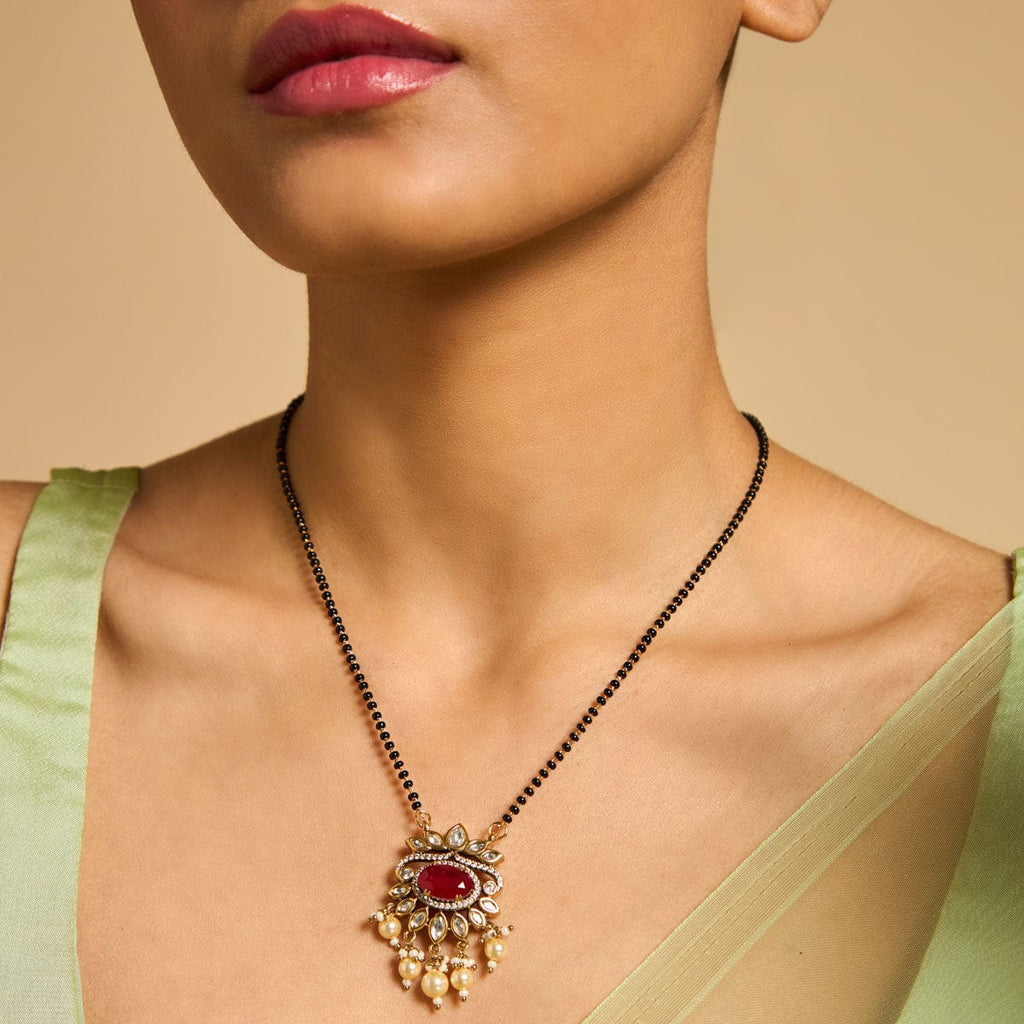 Kundan Mangalsutra Kundan Mangalsutra 173019