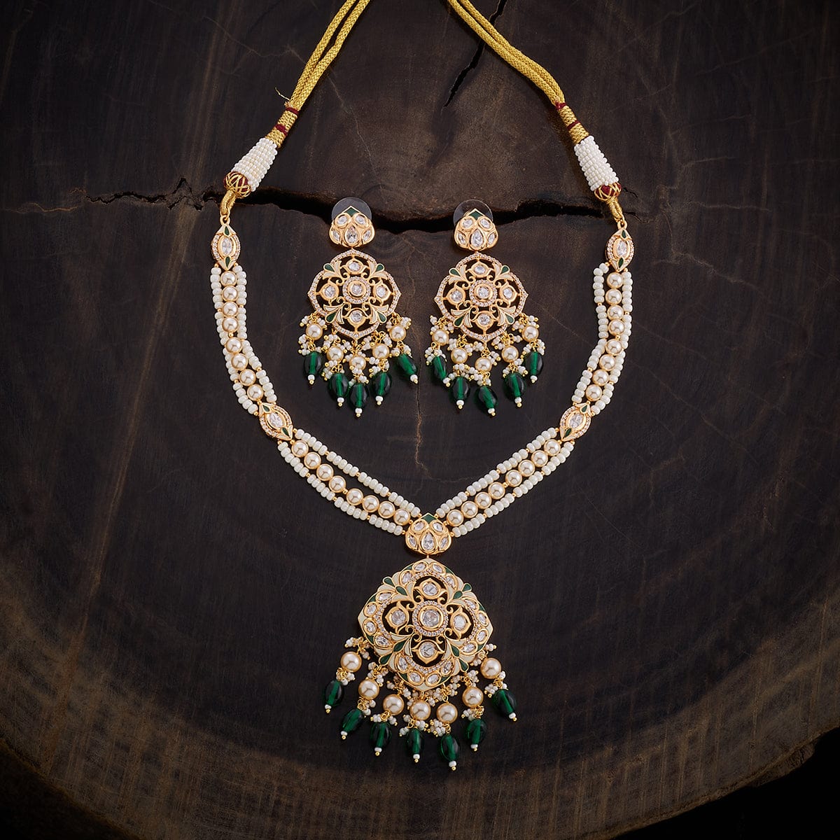 Kundan Necklace Kundan Necklace 161677