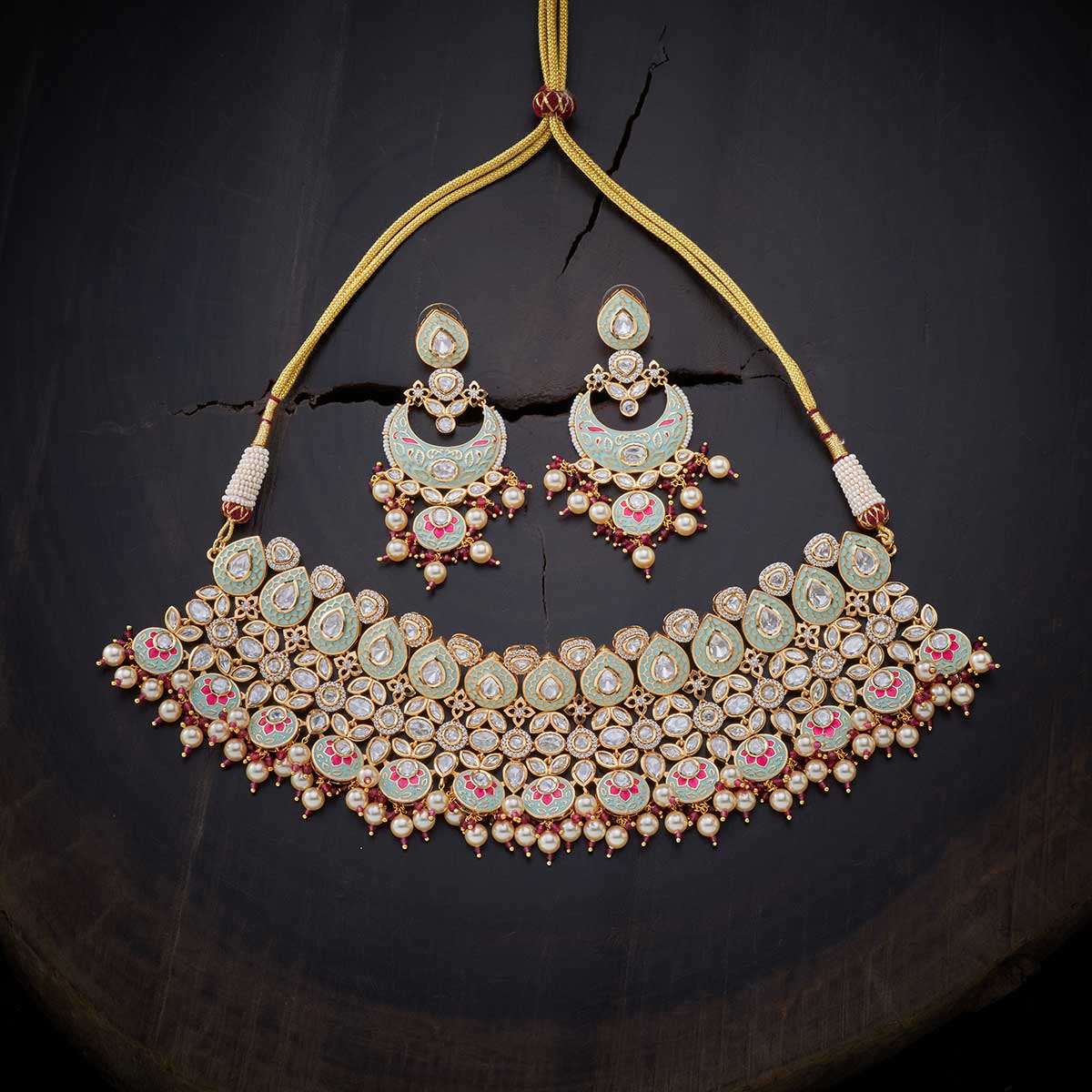 Kundan Necklace Kundan Necklace 139223