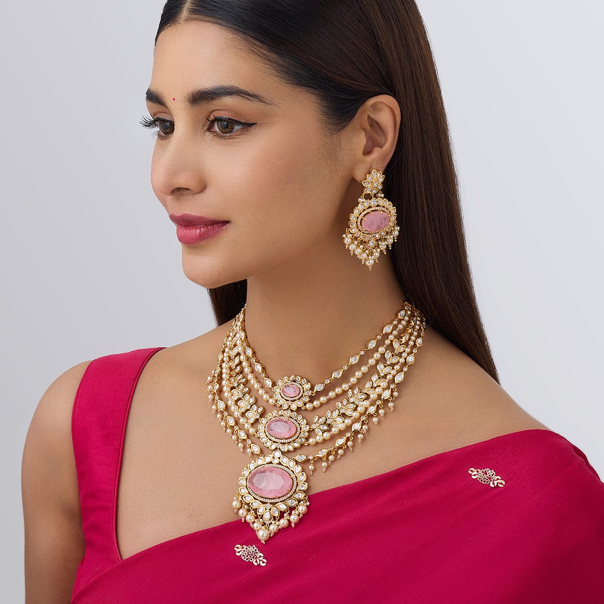 Kundan Necklace Kundan Necklace 158559