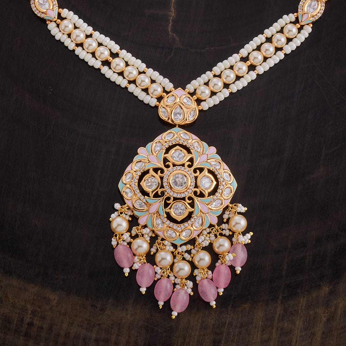 Kundan Necklace Kundan Necklace 161677