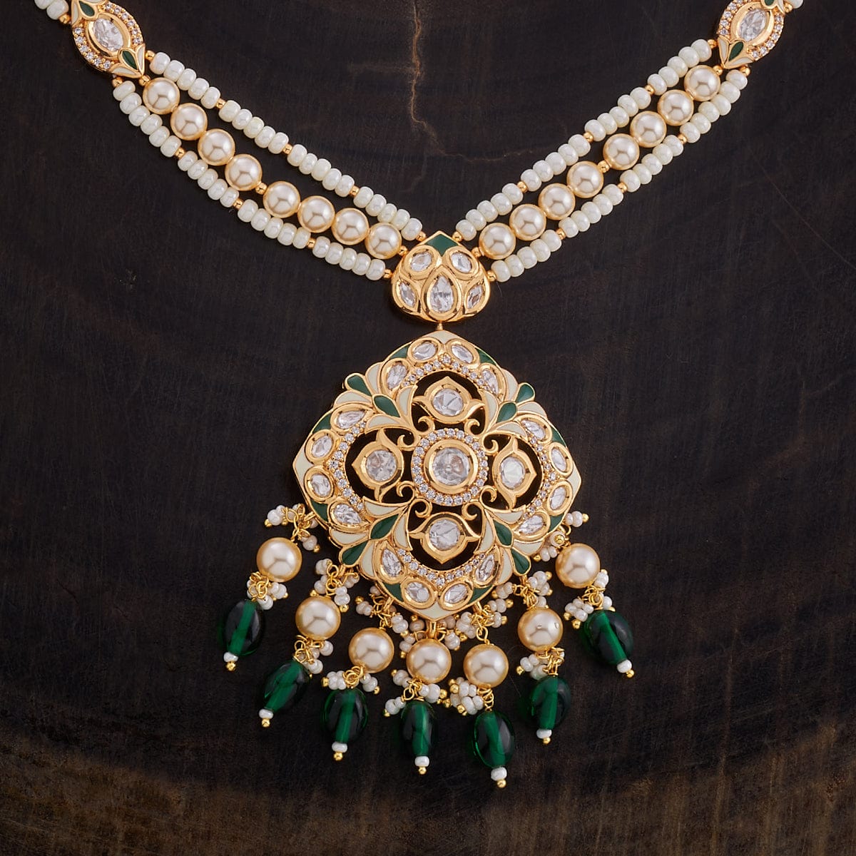 Kundan Necklace Kundan Necklace 161677