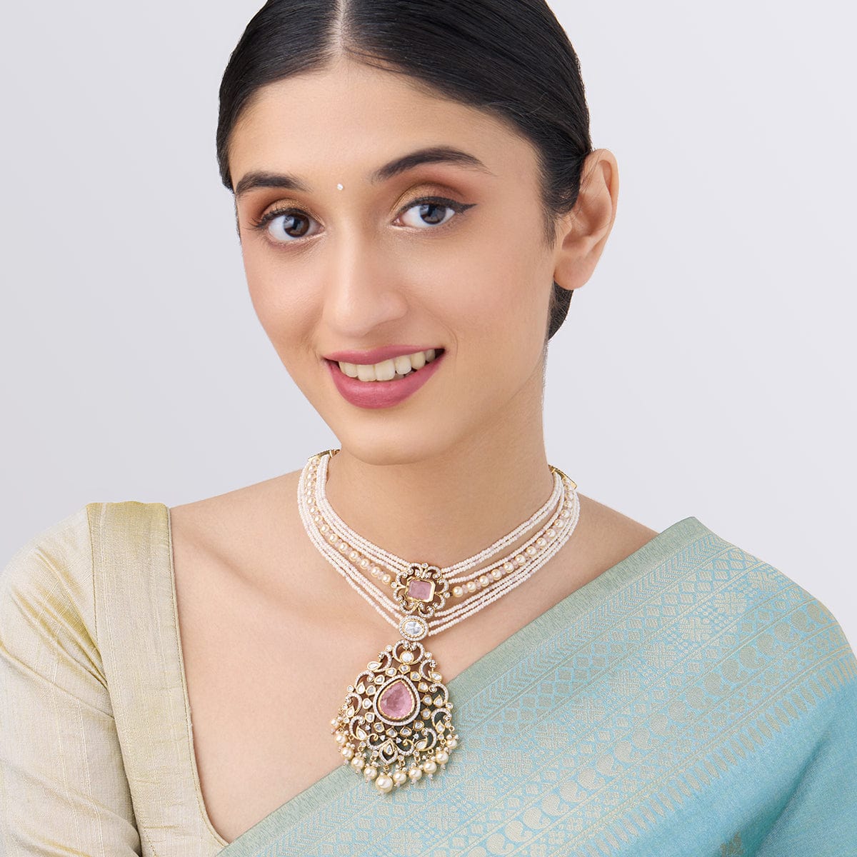 Kundan Necklace Kundan Necklace 161698