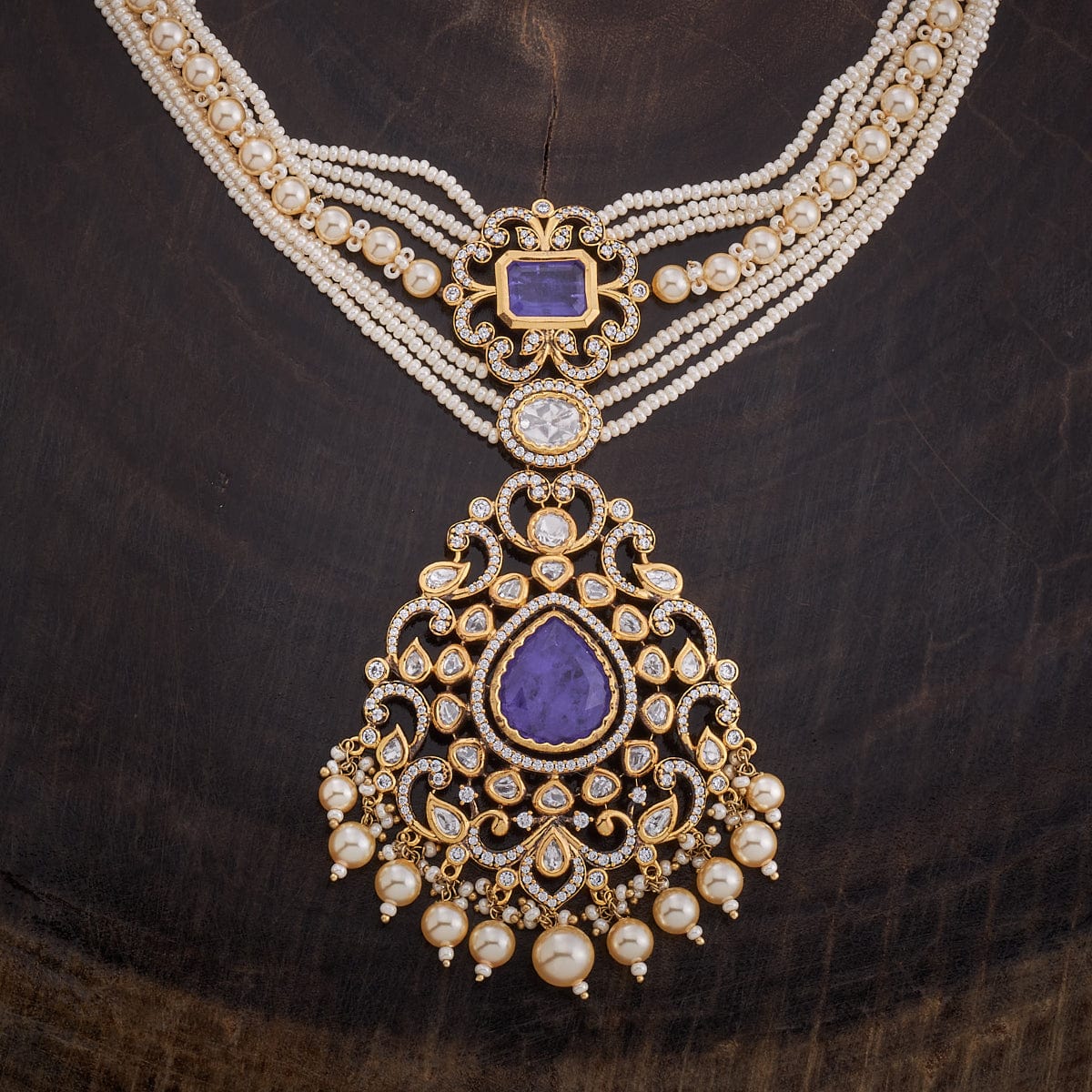 Kundan Necklace Kundan Necklace 161698