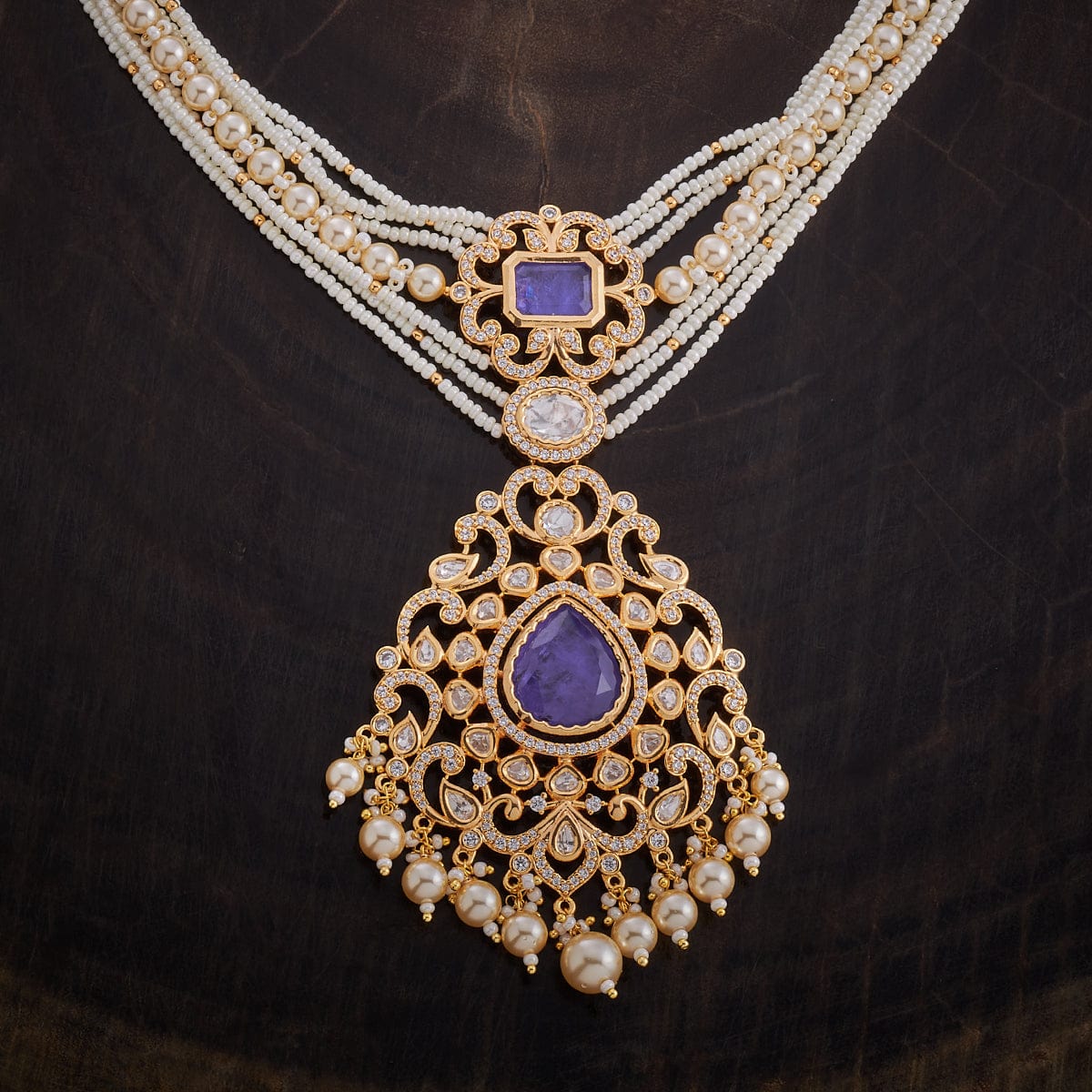 Kundan Necklace Kundan Necklace 161698