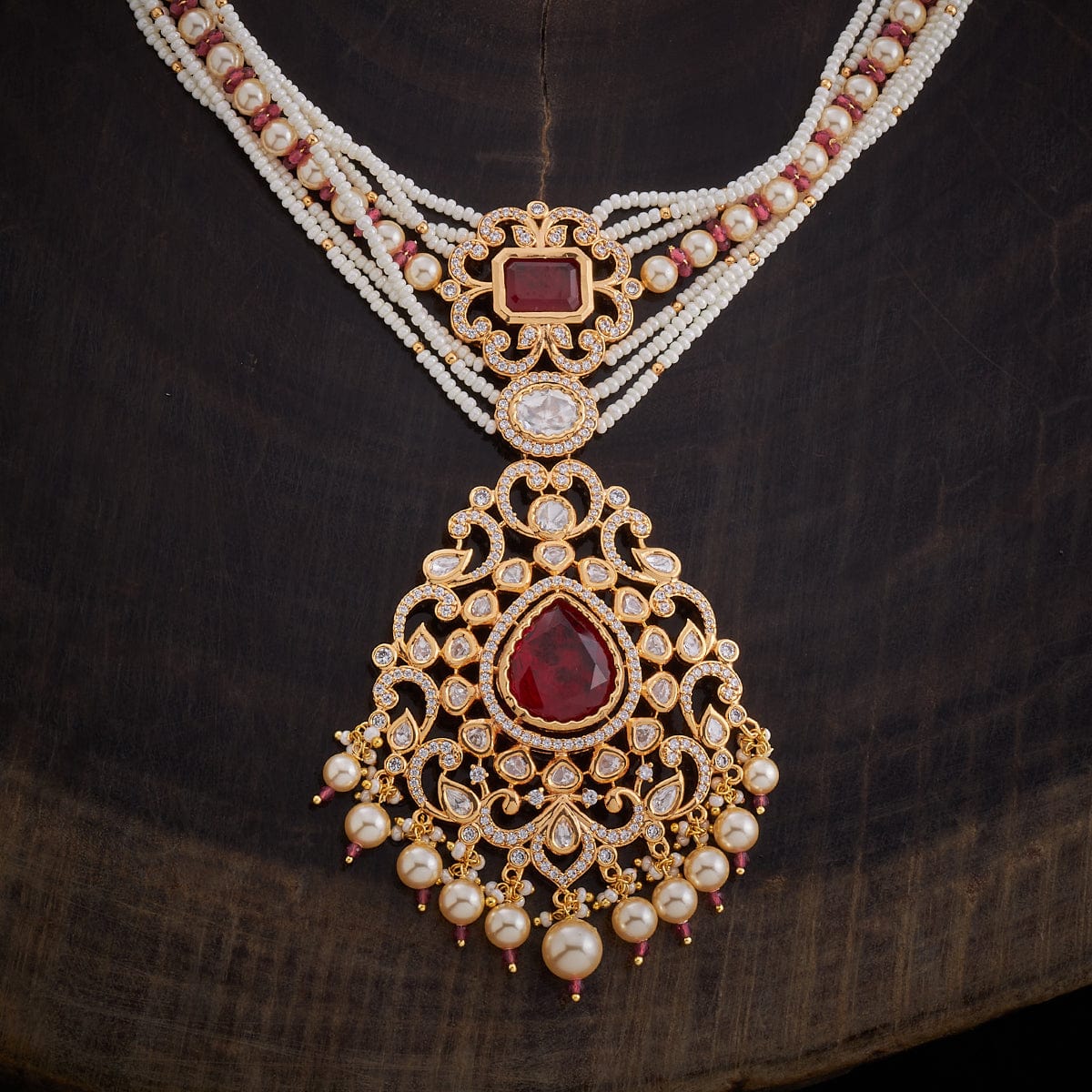 Kundan Necklace Kundan Necklace 161698