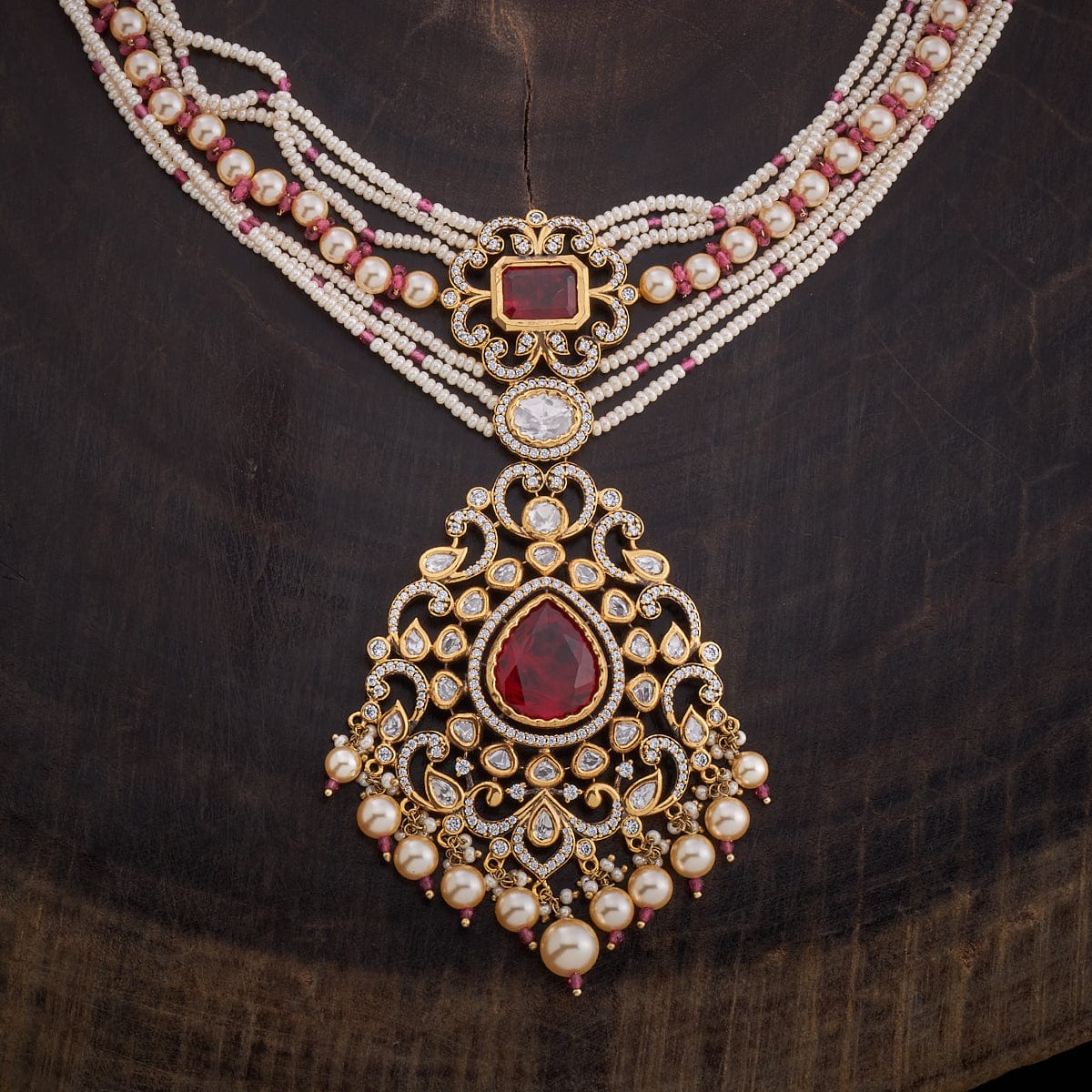 Kundan Necklace Kundan Necklace 161698