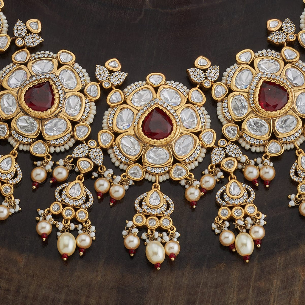 Kundan Necklace Kundan Necklace 163990