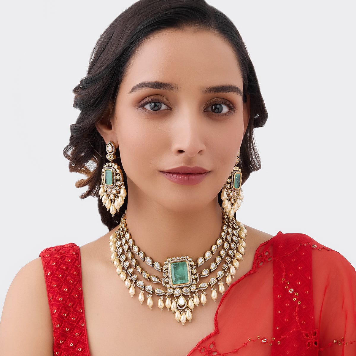 Kundan Necklace Kundan Necklace 163992