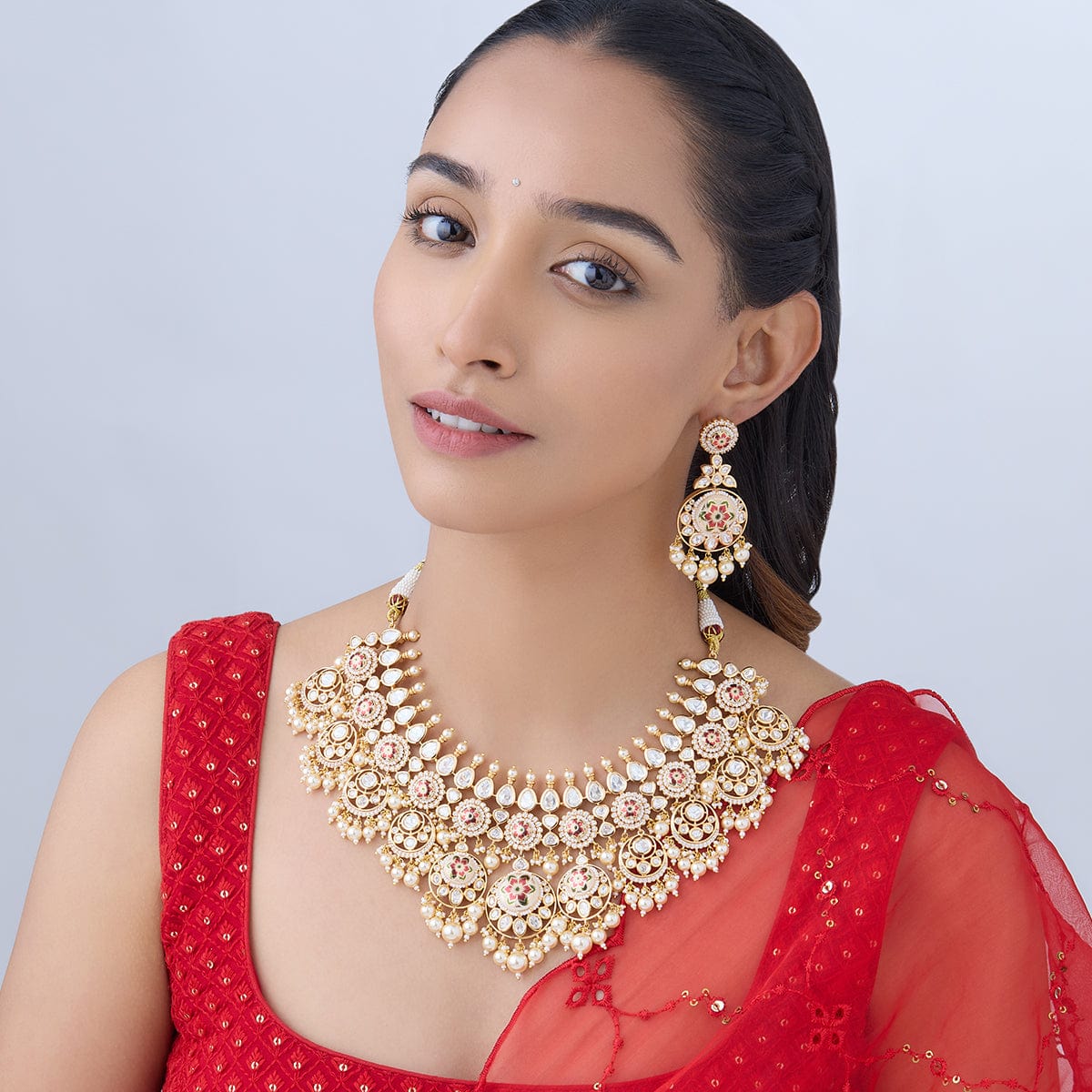 Kundan Necklace Kundan Necklace 165877