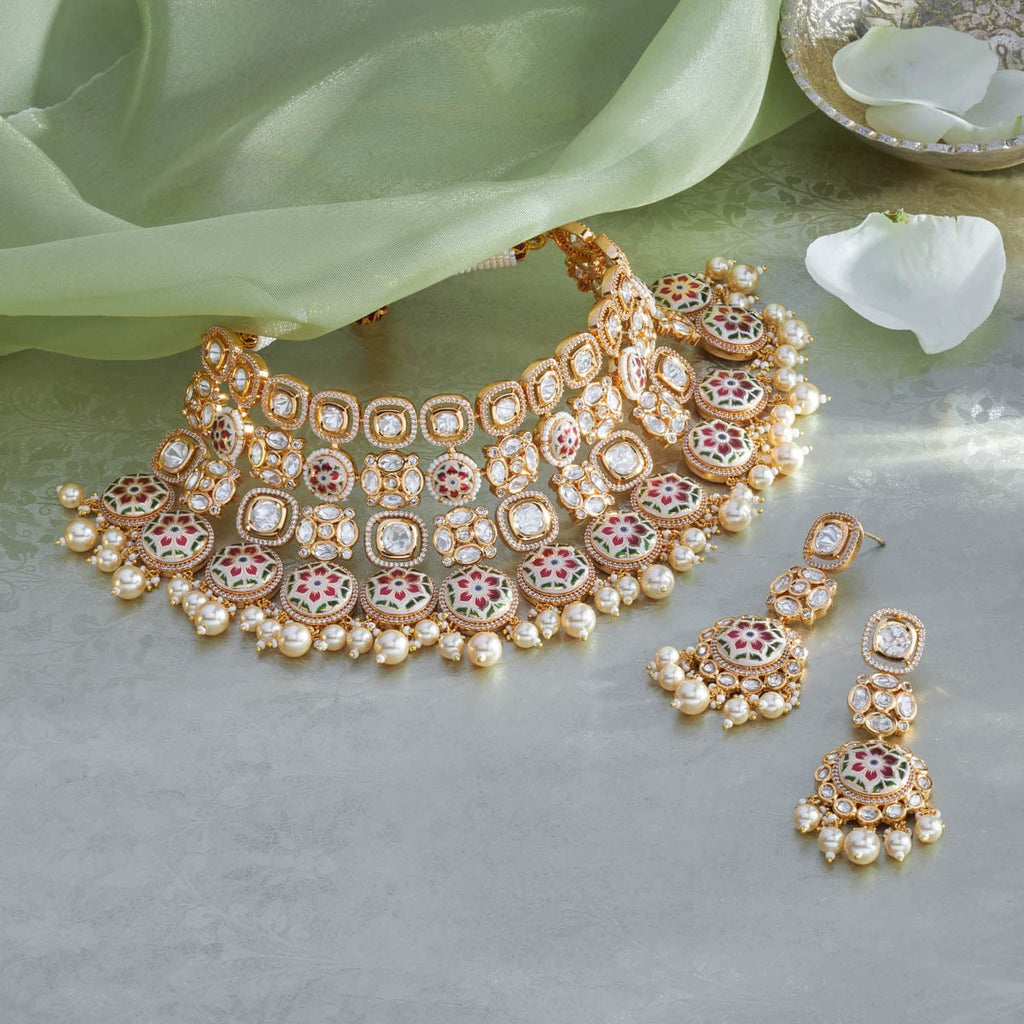 Kundan Necklace Kundan Necklace 165879