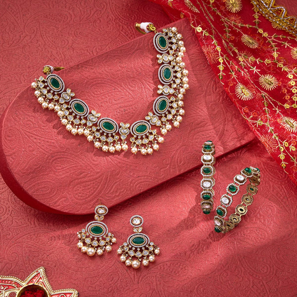 Kundan Necklace Kundan Necklace 173034