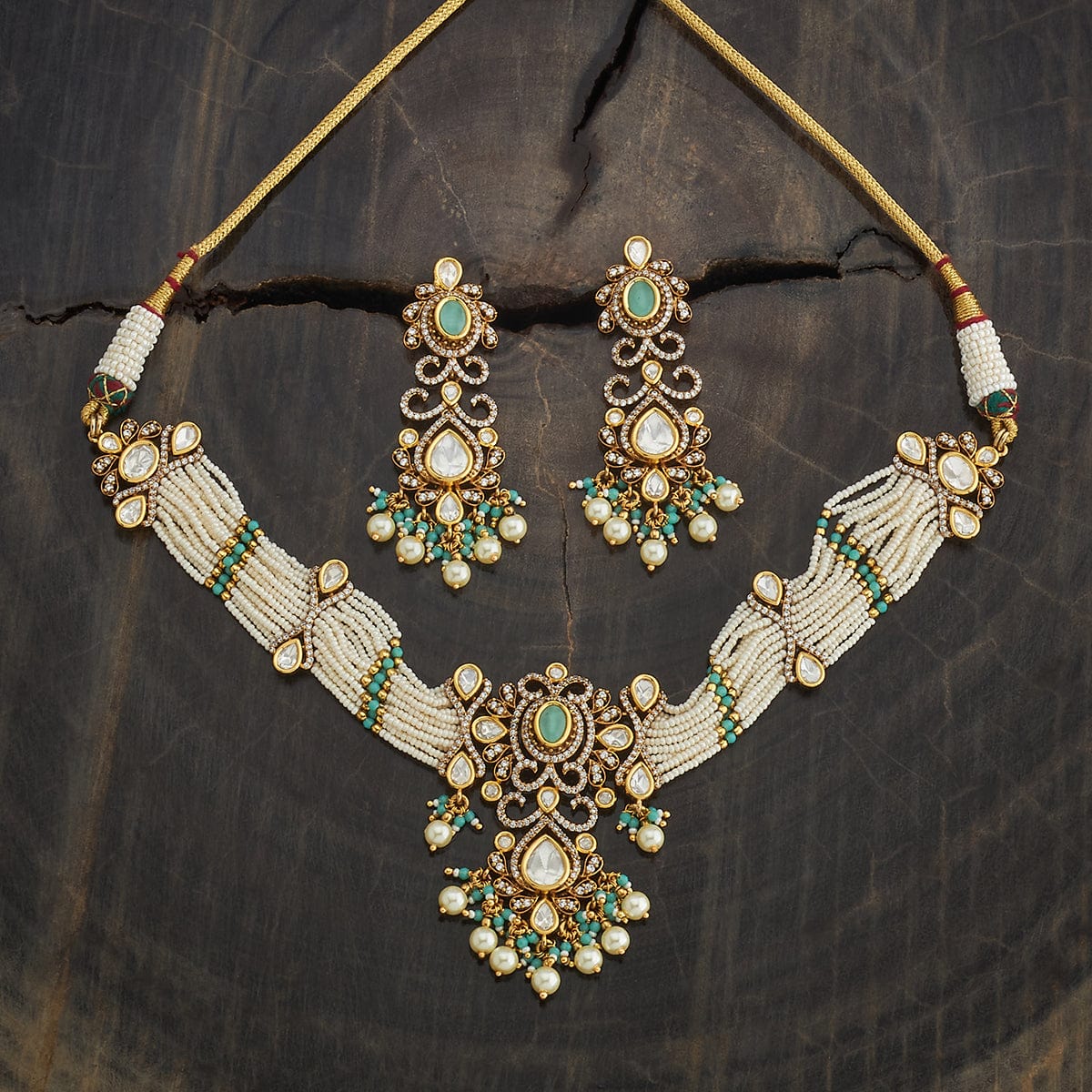 Kundan Necklace Kundan Necklace 181629