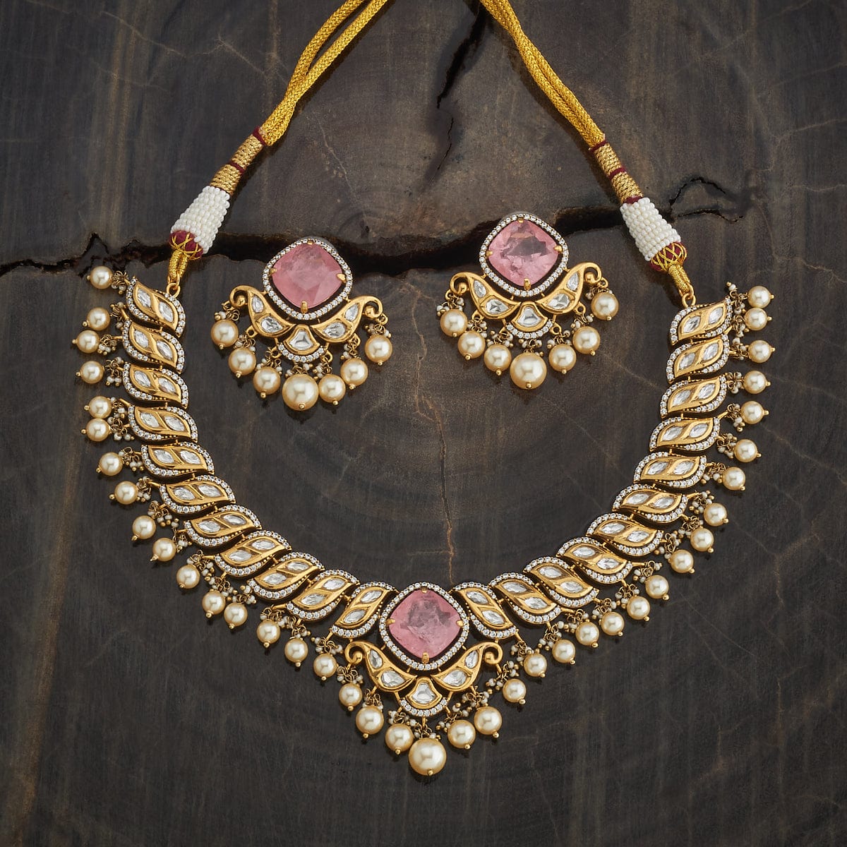 Kundan Necklace Kundan Necklace 182309