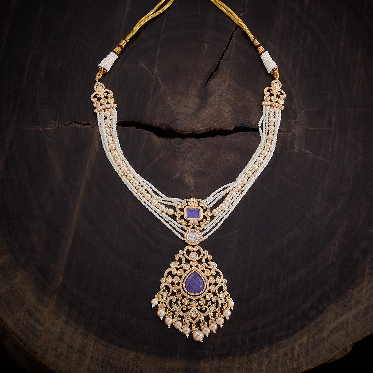 Kundan Necklace Kundan Necklace 161698