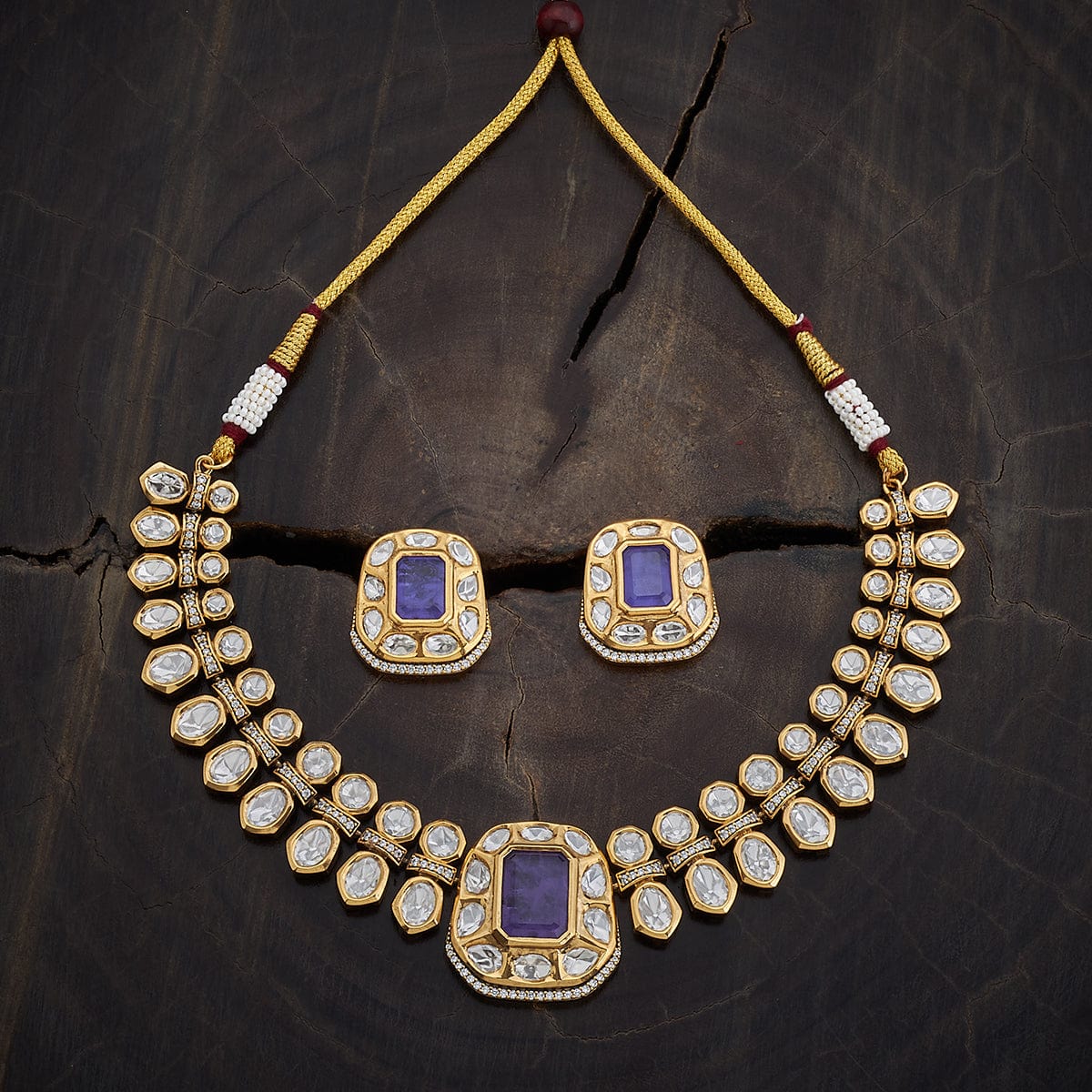 Kundan Necklace Kundan Necklace 169663