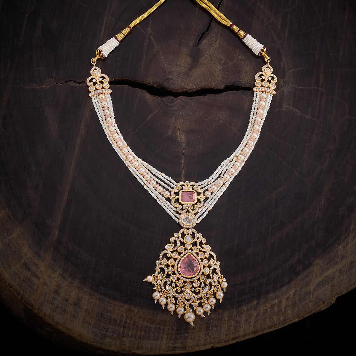 Kundan Necklace Kundan Necklace 161698