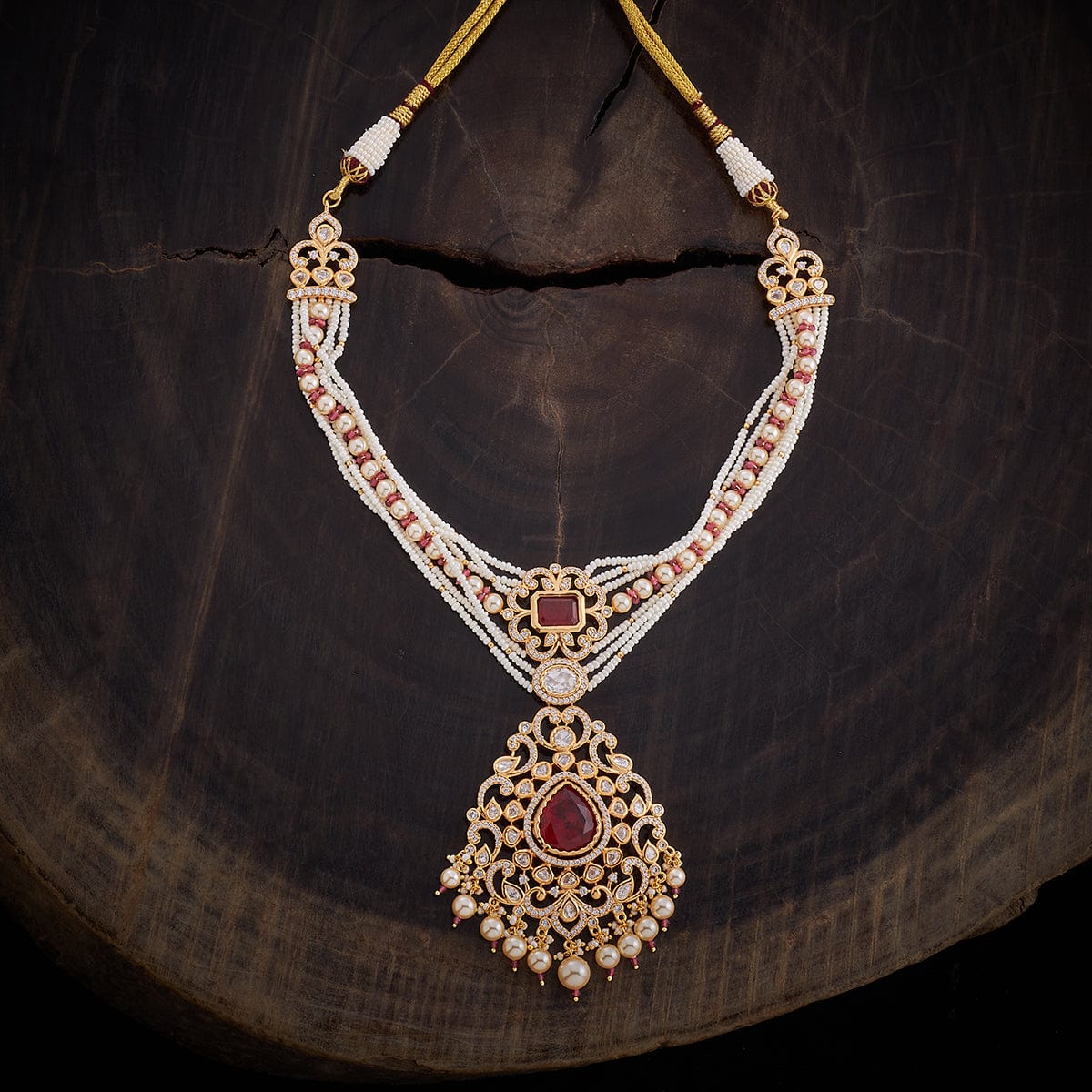 Kundan Necklace Kundan Necklace 161698