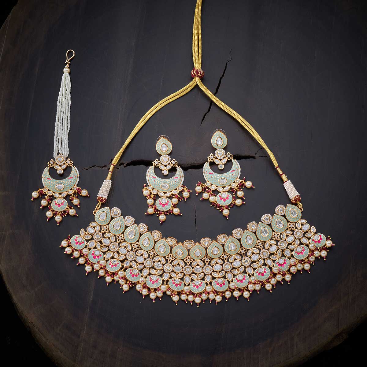 Kundan Necklace Kundan Necklace 139223