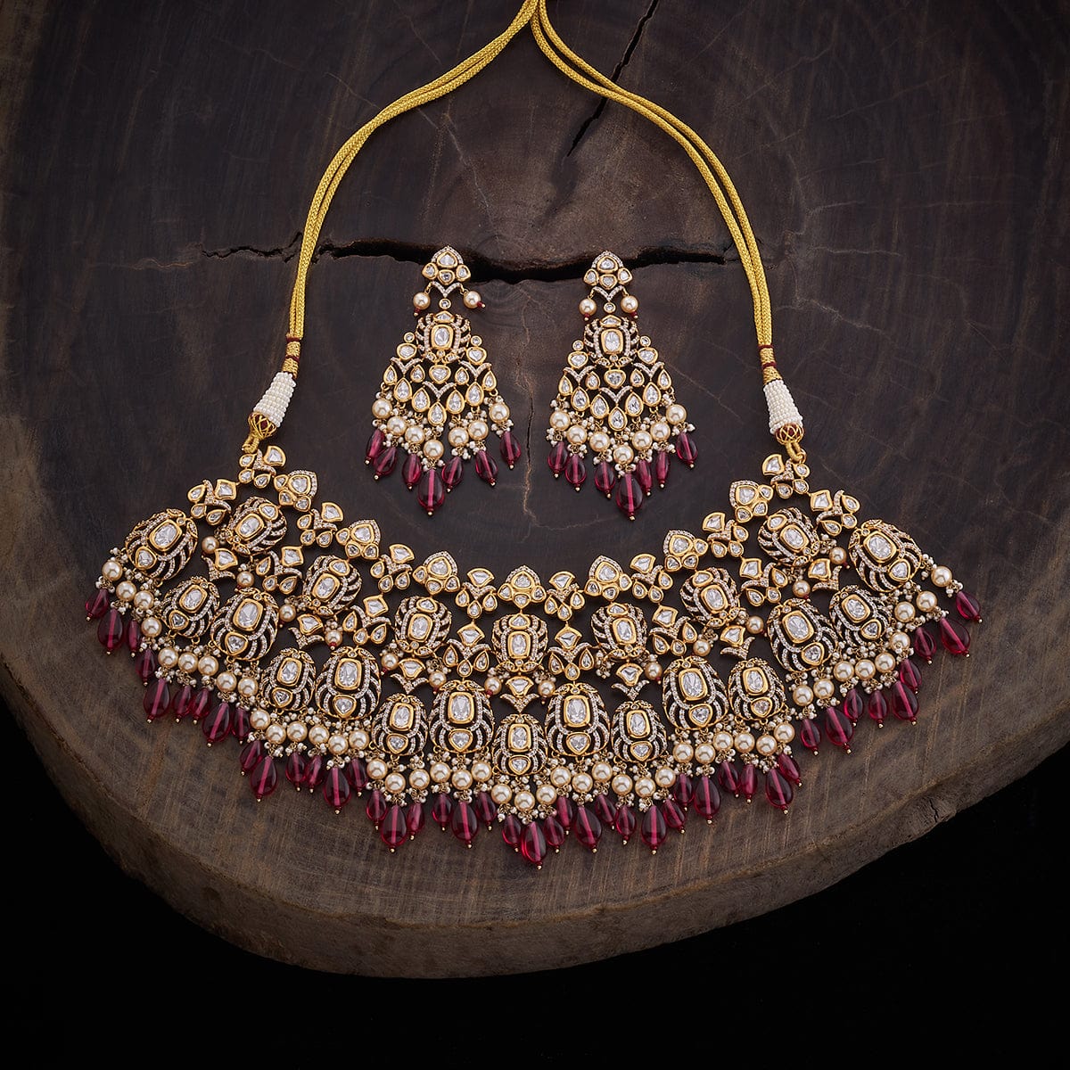 Kundan Necklace Kundan Necklace 163989