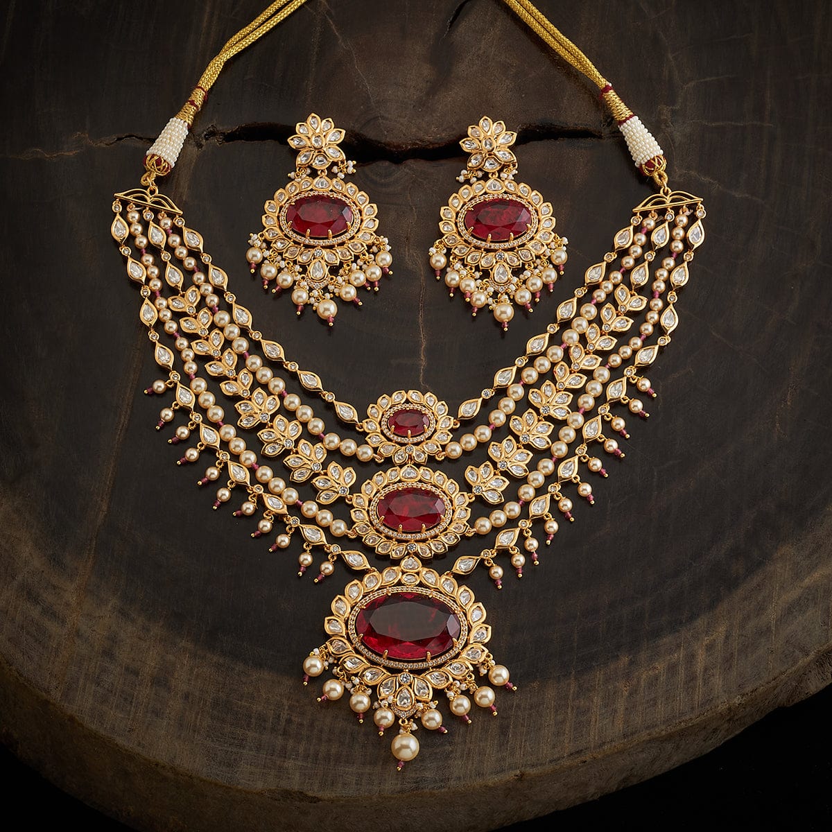 Kundan Necklace Kundan Necklace 158559