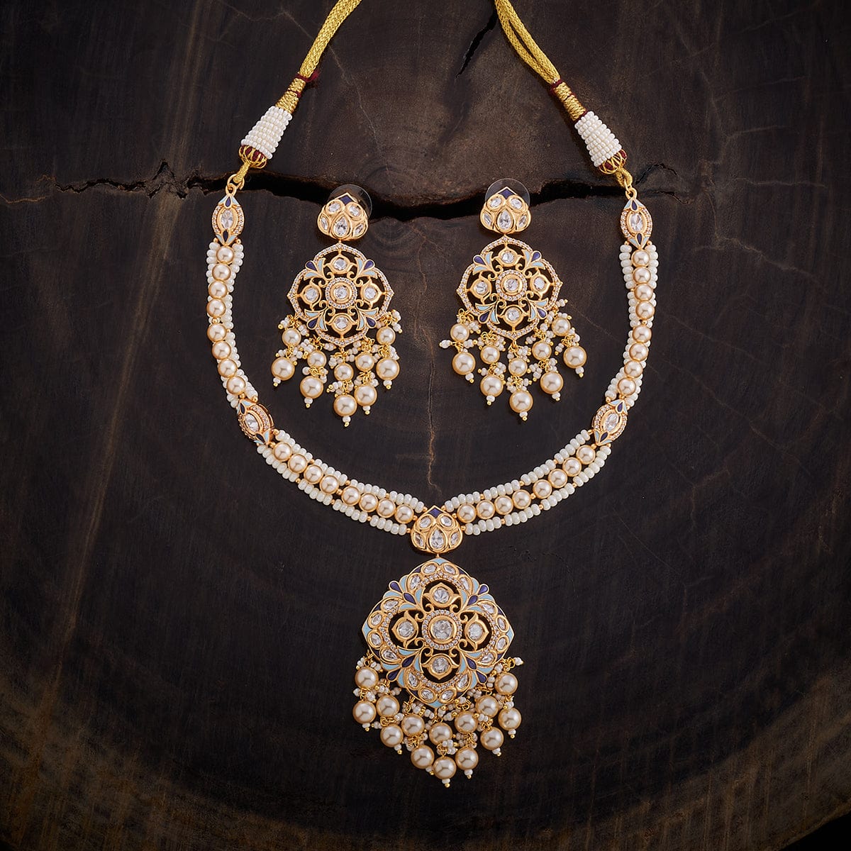 Kundan Necklace Kundan Necklace 161677