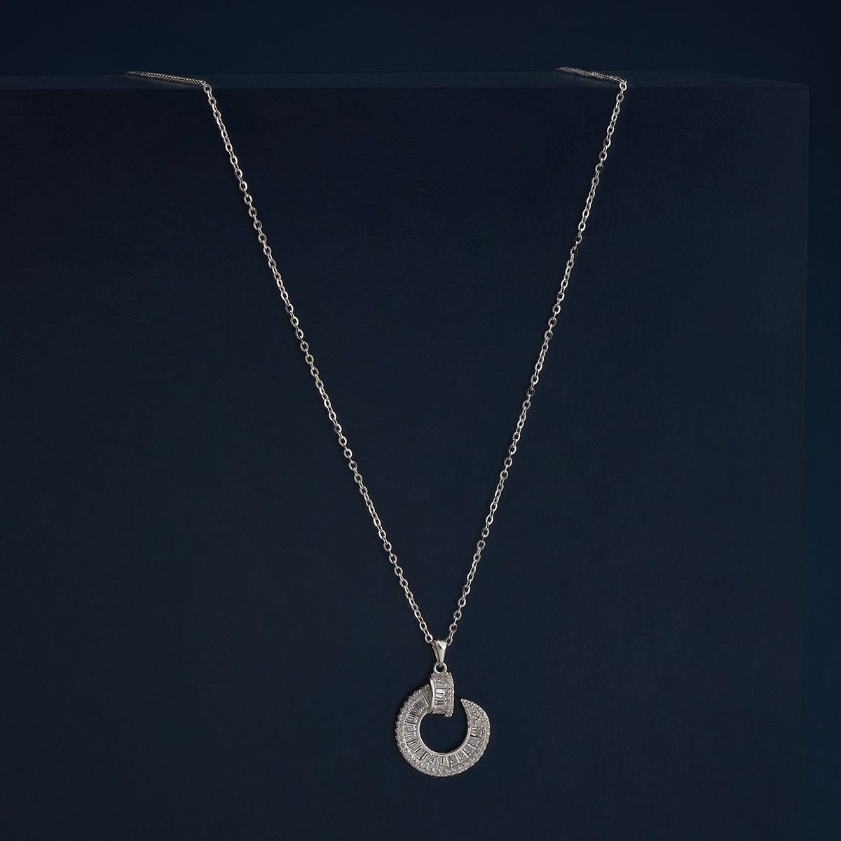 Silver Chain Pendant 92.5 Silver Pendant with Chain  183164