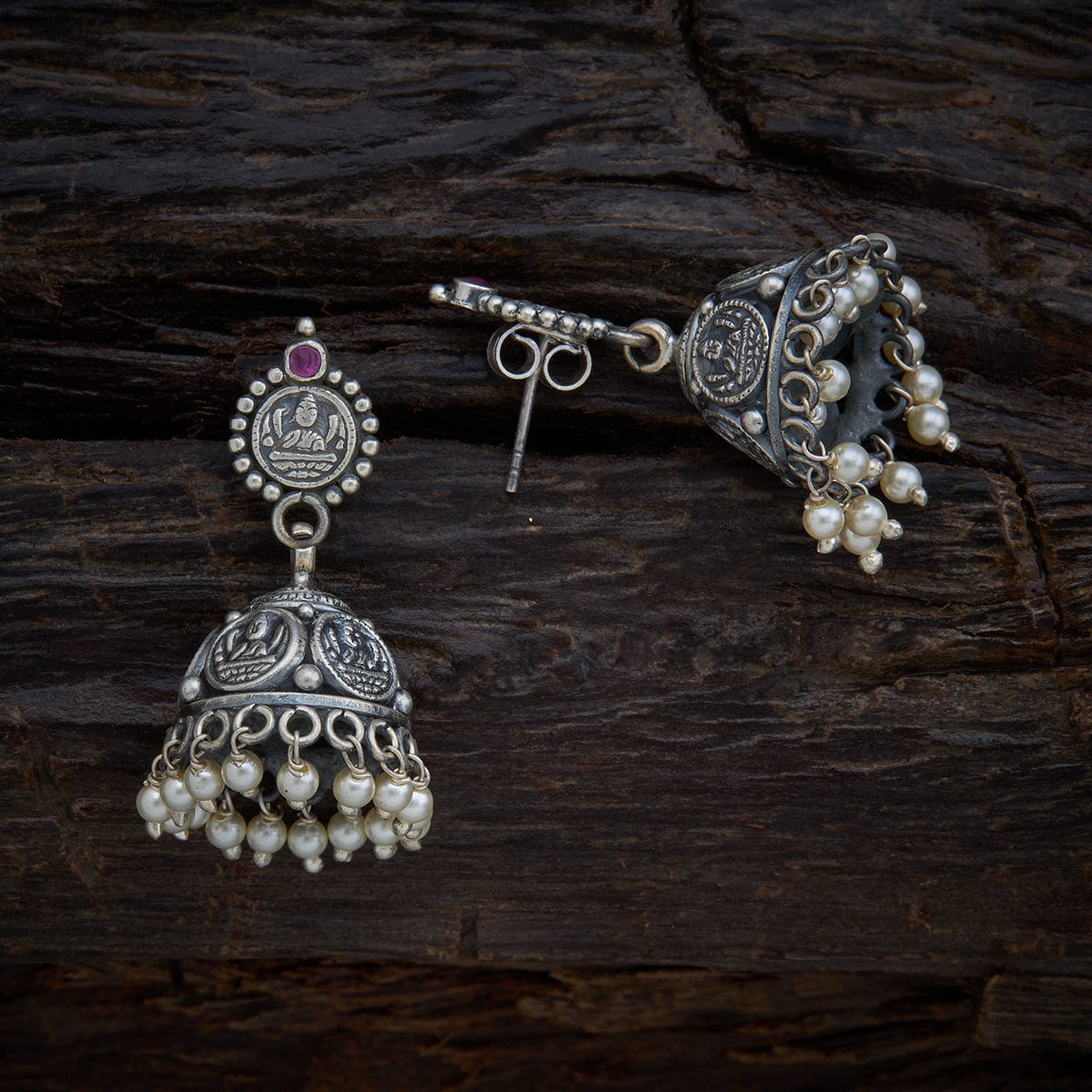 The Silver Swarna Jhumka - Small — KO Jewellery