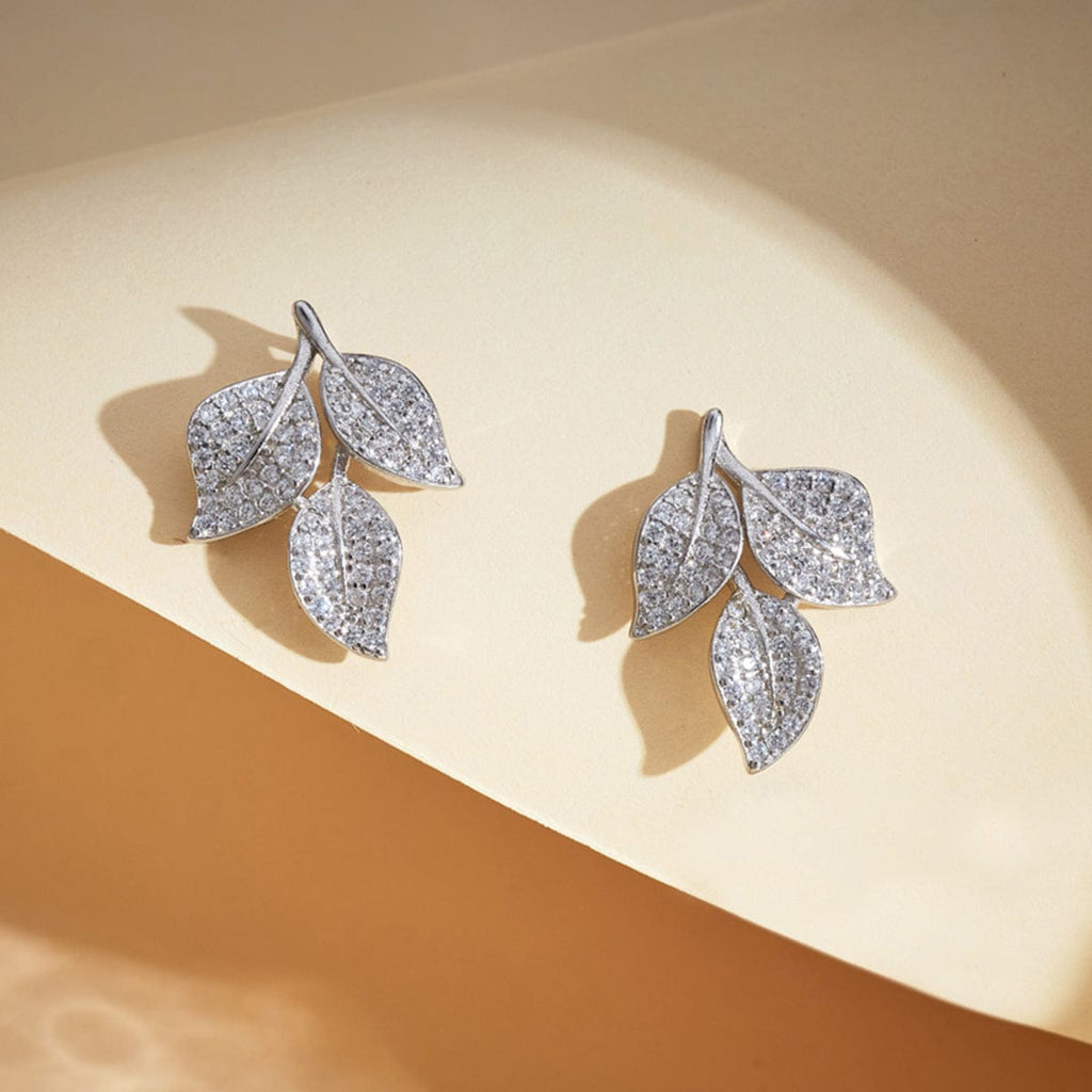 Sterling Silver Leaf Motif Jewellery