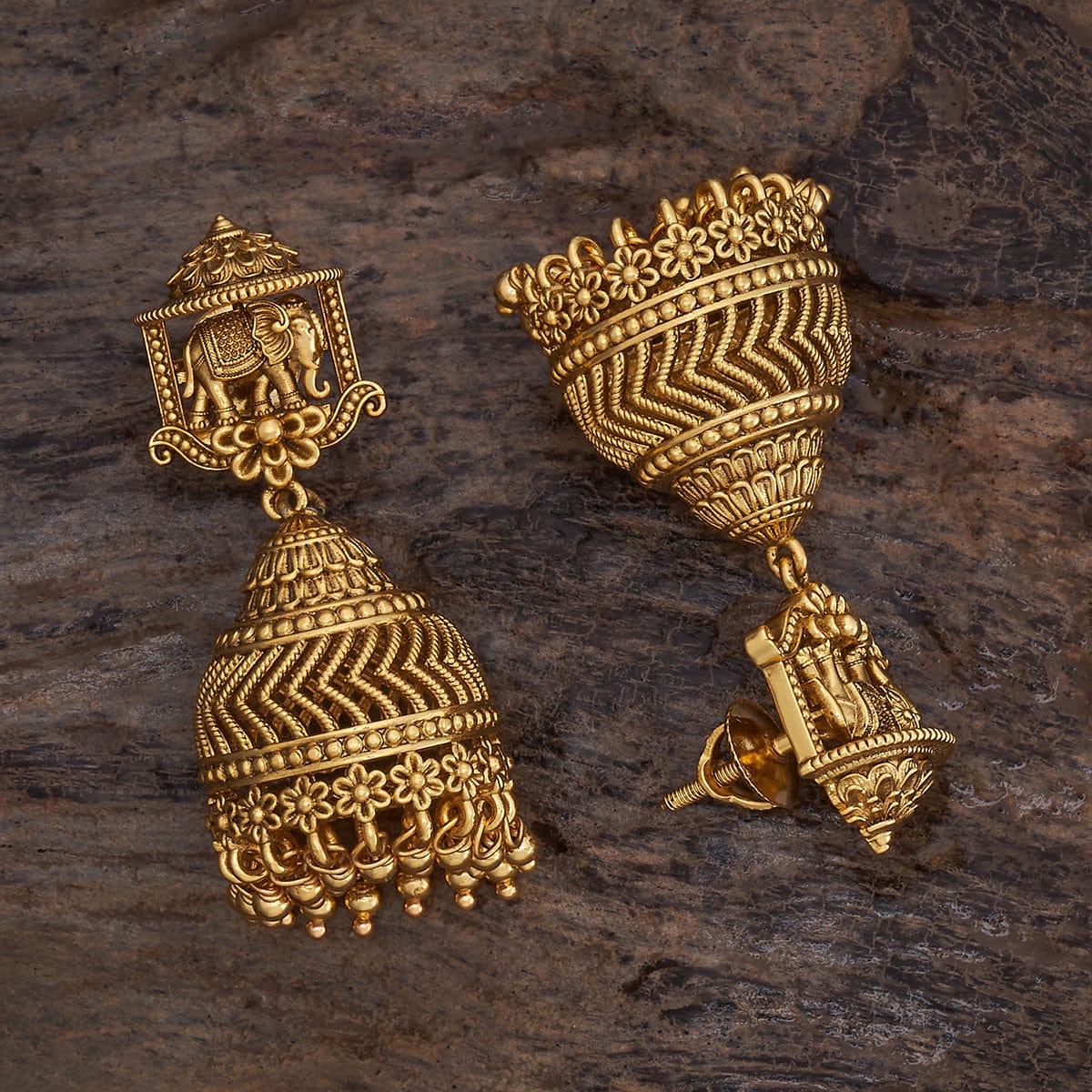 Temple Earring Silver Temple Earring 169868