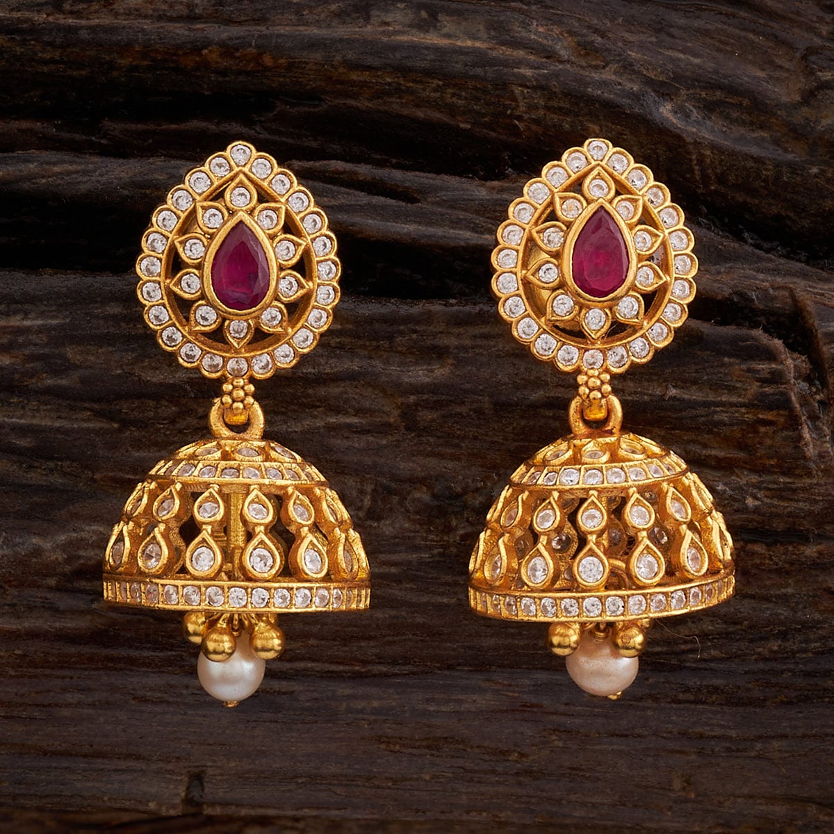 Temple Earring Silver Temple Earring 163768