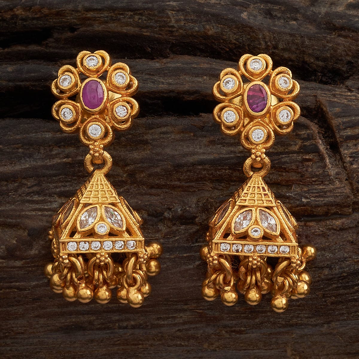 Temple Earring Silver Temple Earring 167553