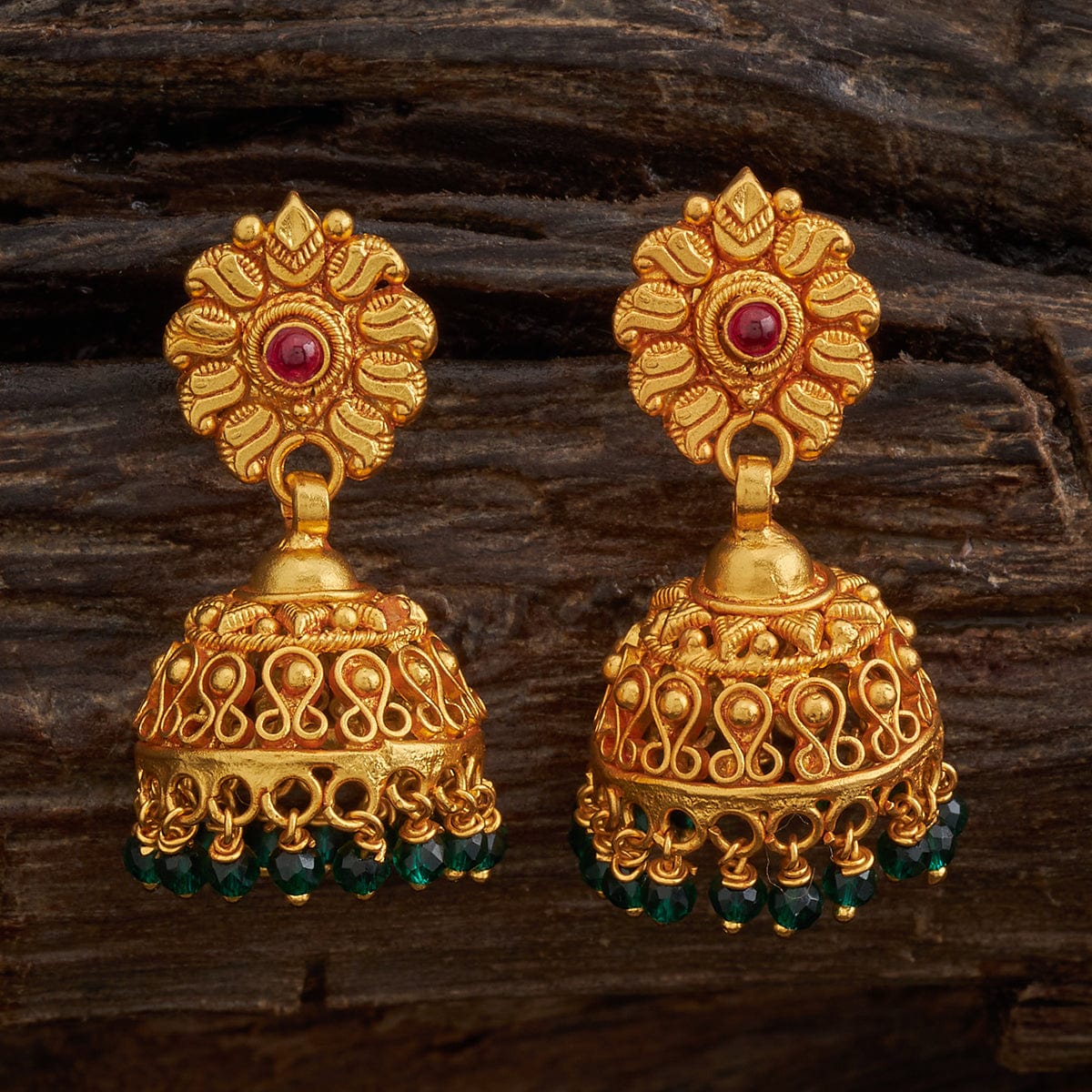 Temple Earring Silver Temple Earring 165457