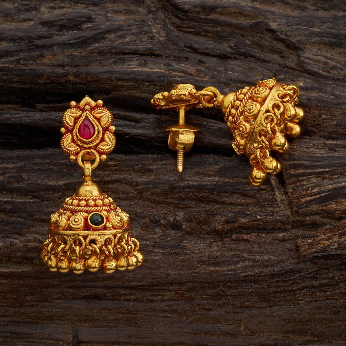 Temple Earring Silver Temple Earring 166140